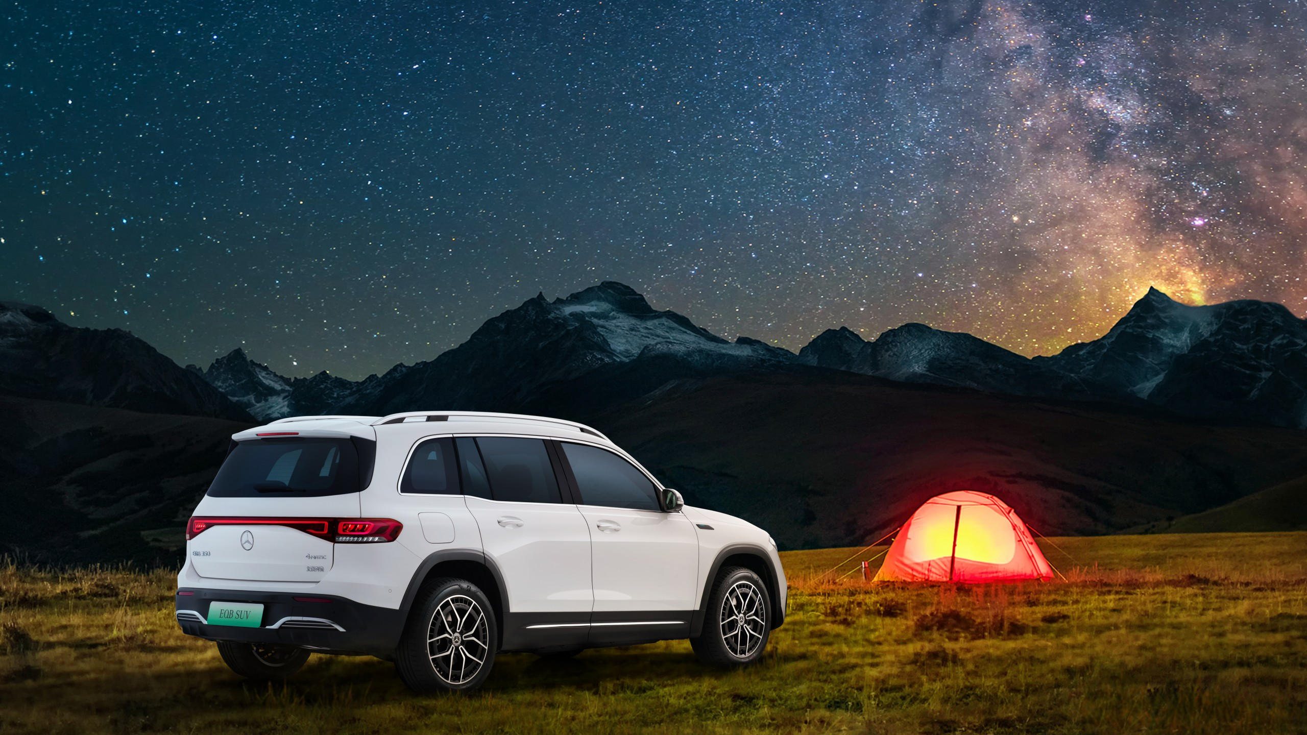 Mercedes benz eqb 350 amg 2560x1440 auto shanghai 2021 2021 cars