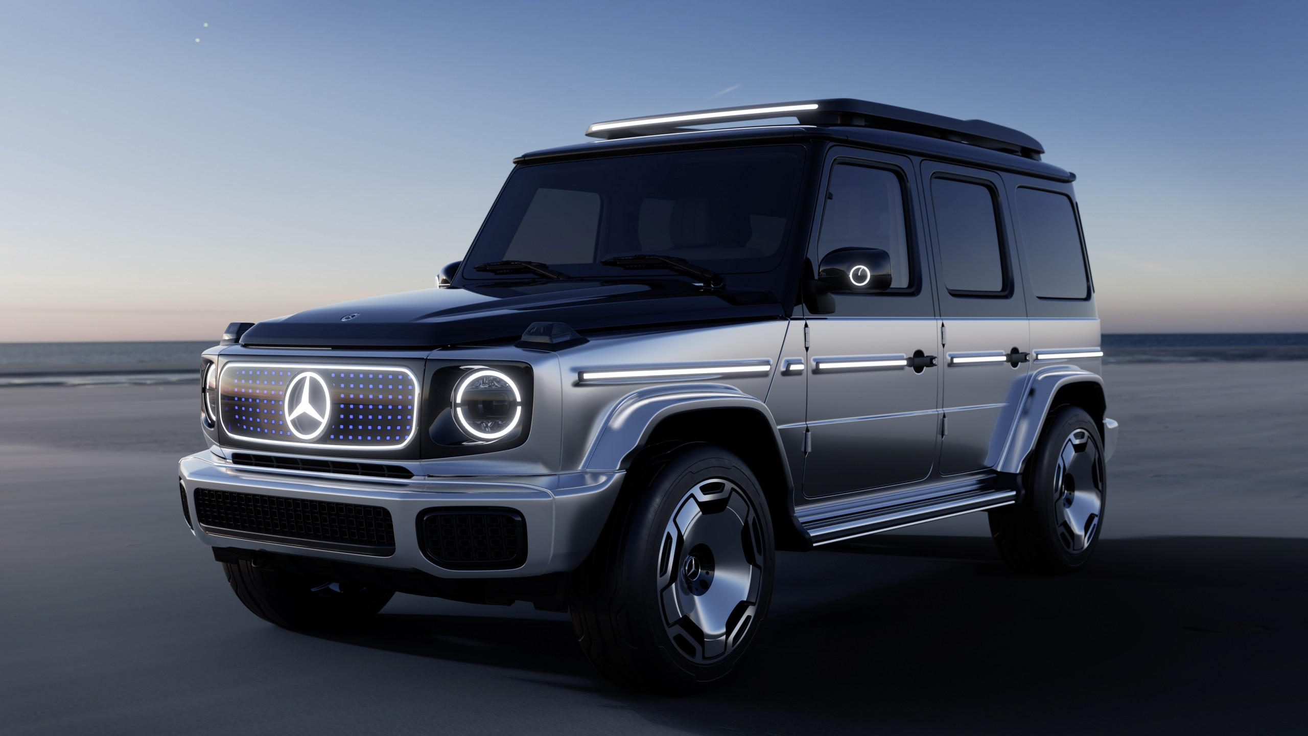 Mercedes benz eqg 2560x1440 munich motor show 2021 suv electric cars