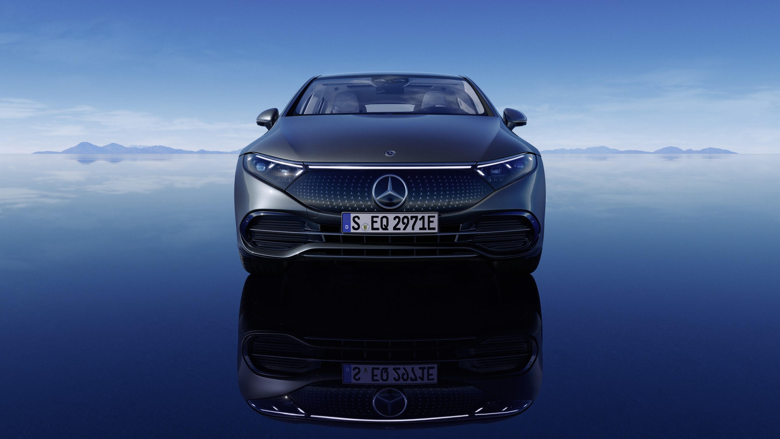 Mercedes benz eqs 450 2560x1440 auto shanghai 2021 2021 cars electric