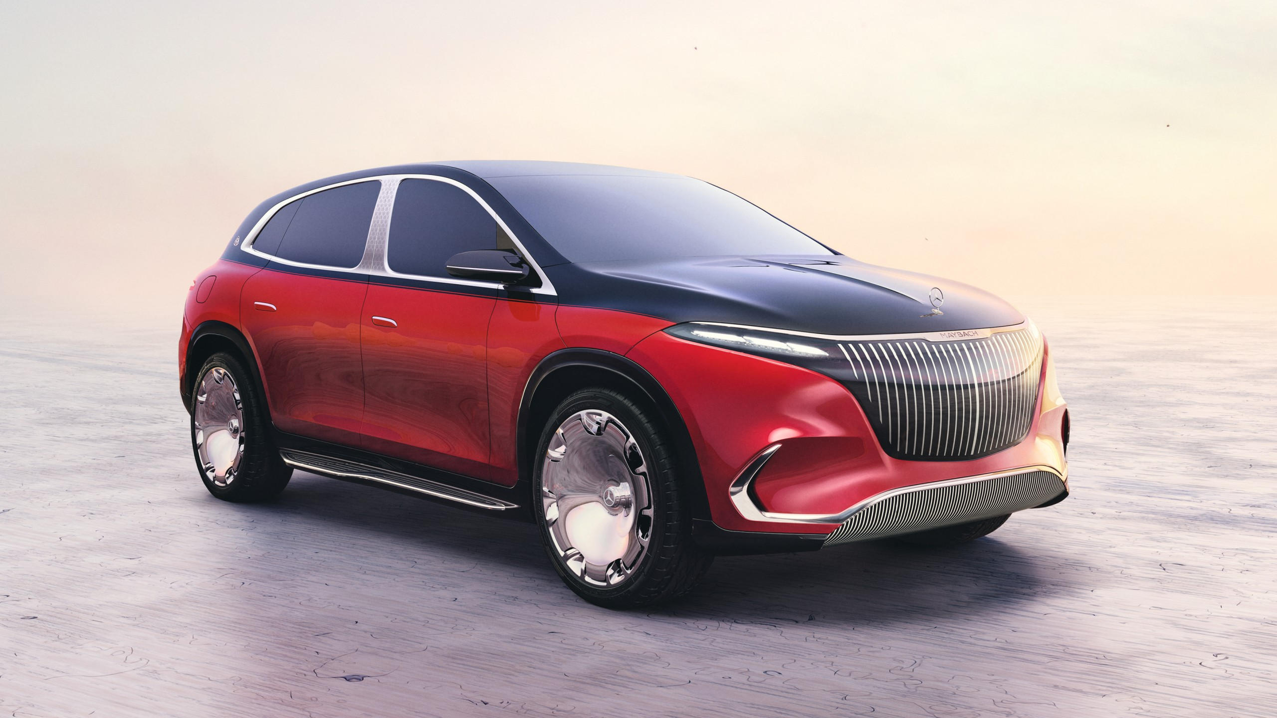 Mercedes maybach eqs 2560x1440 munich motor show 2021 electric cars 4k