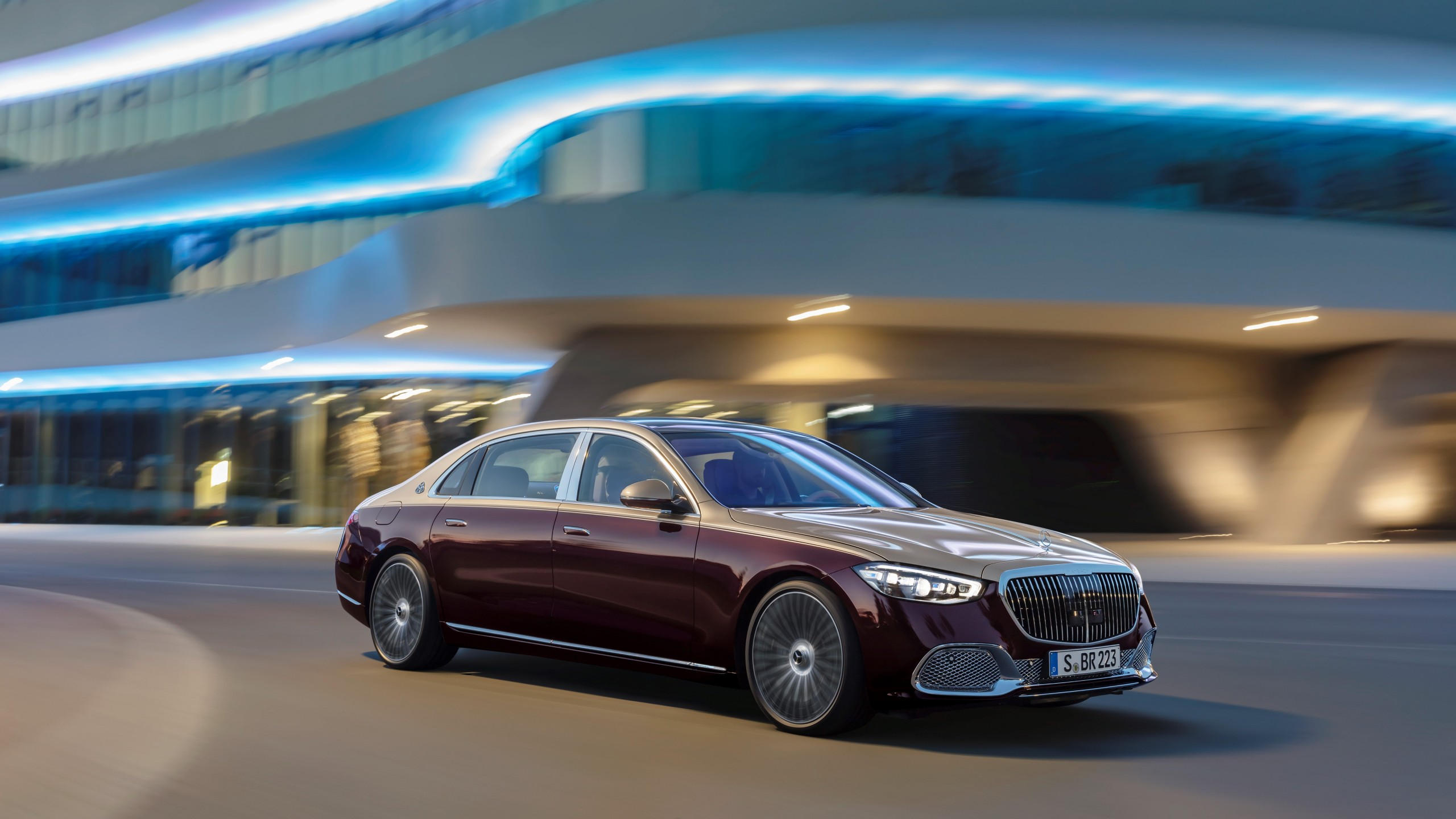 Mercedes maybach s 580 2560x1440 2020 cars guangzhou motor show 4k
