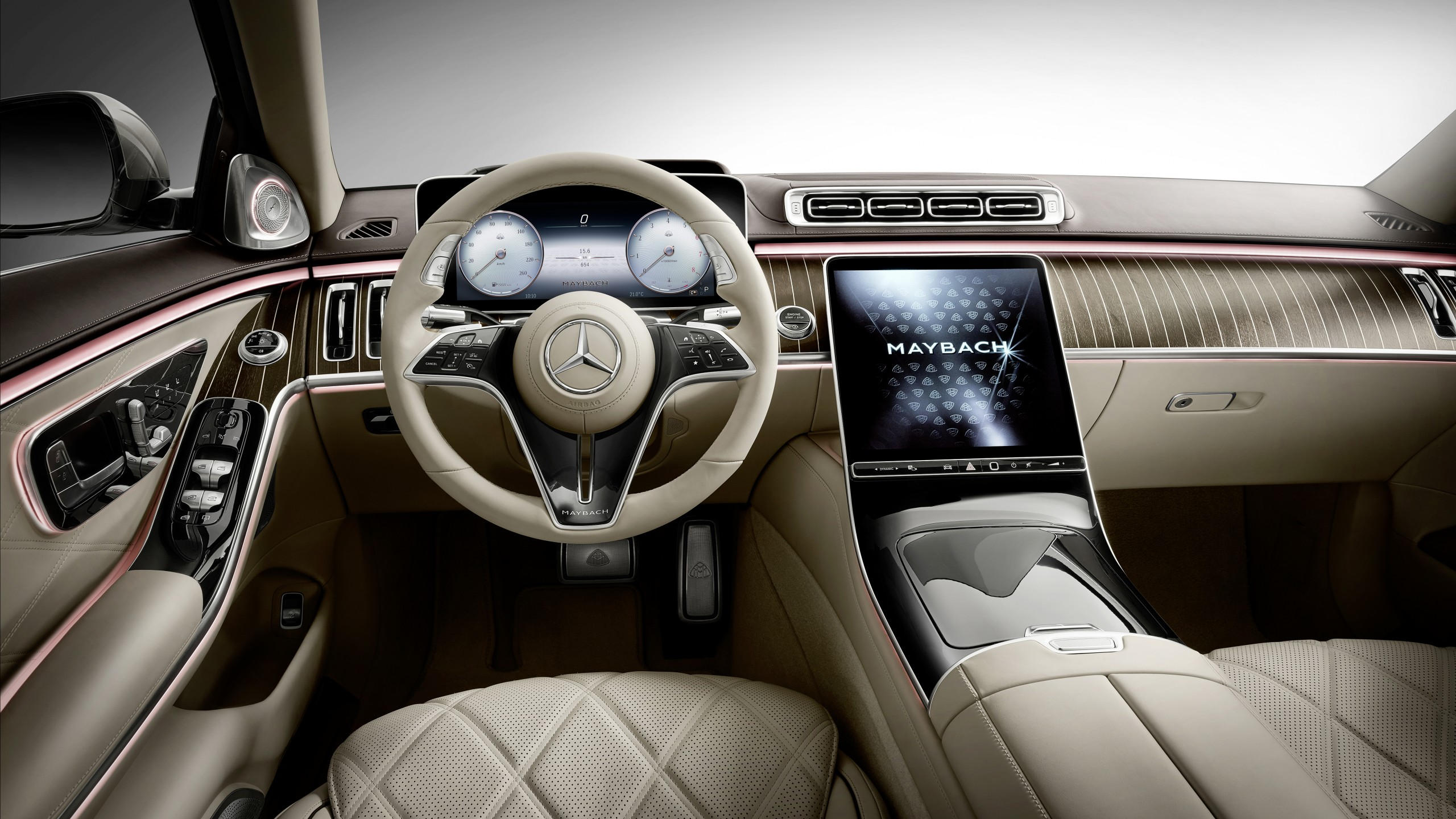 Mercedes maybach s 580 2560x1440 2020 cars guangzhou motor show 4k