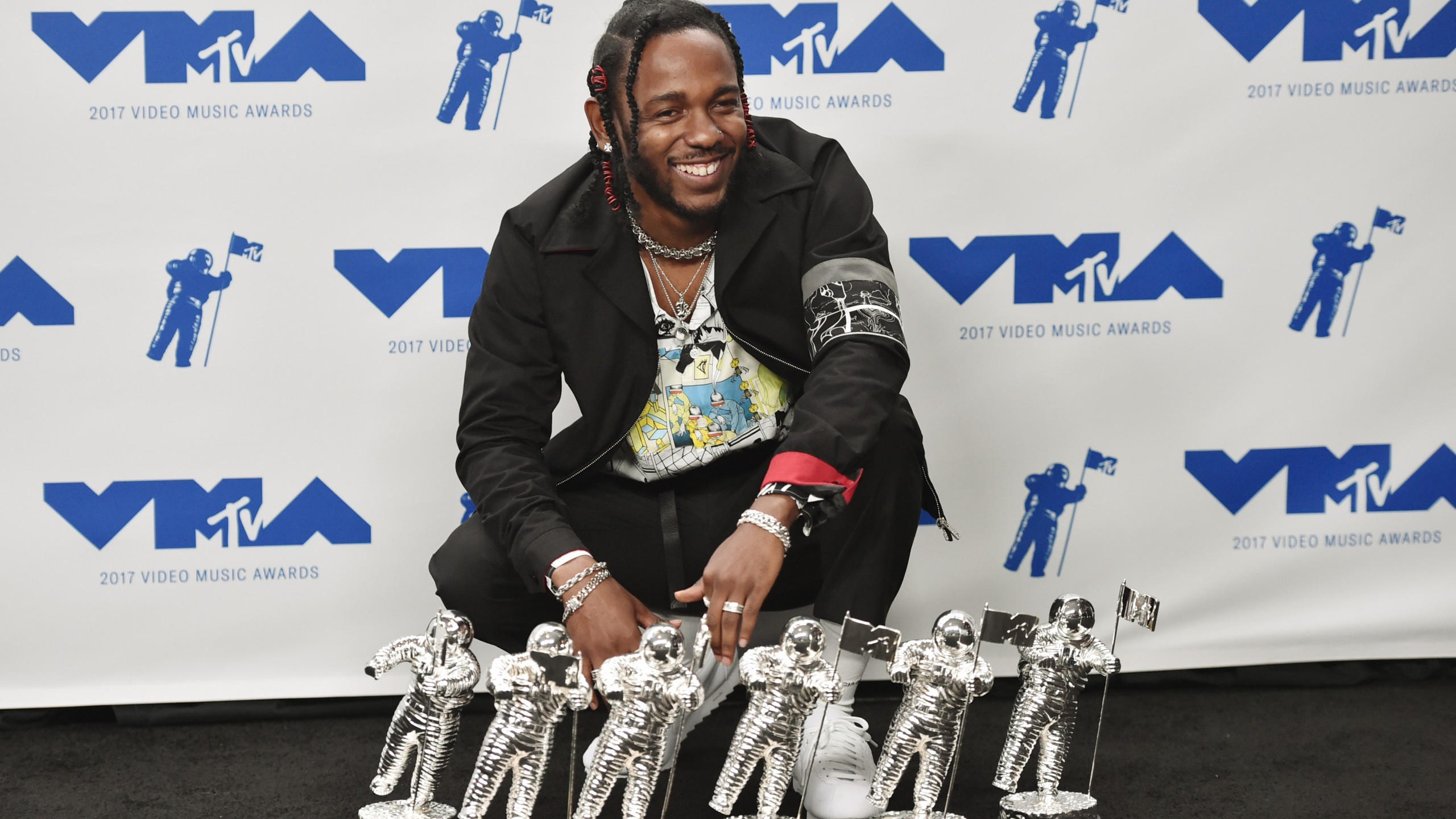Mtv video music awards 2017 2560x1440 kendrick lamar 4k