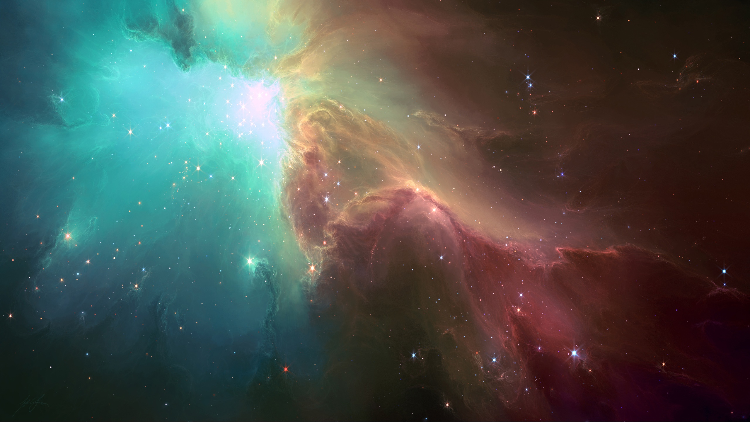 Nebulae sky