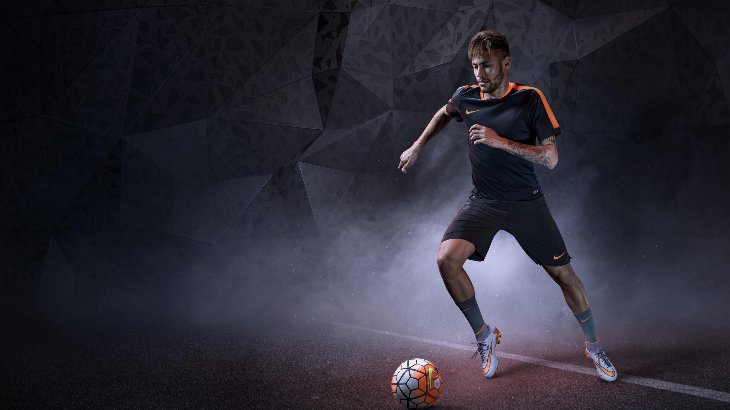 Neymar 2560x1440 nike football barselona