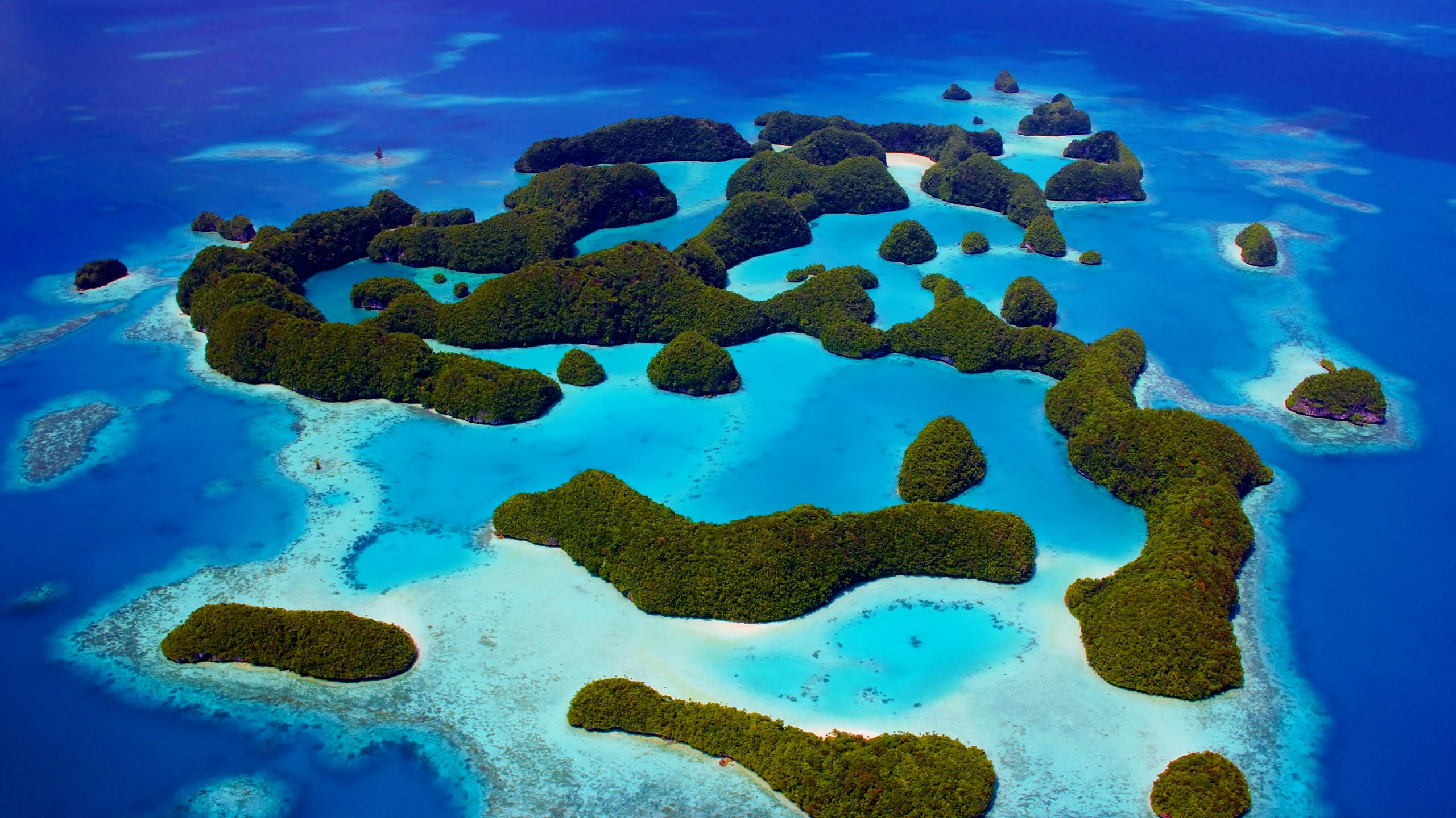 Palau 2560x1440 philippines ocean islands 5k