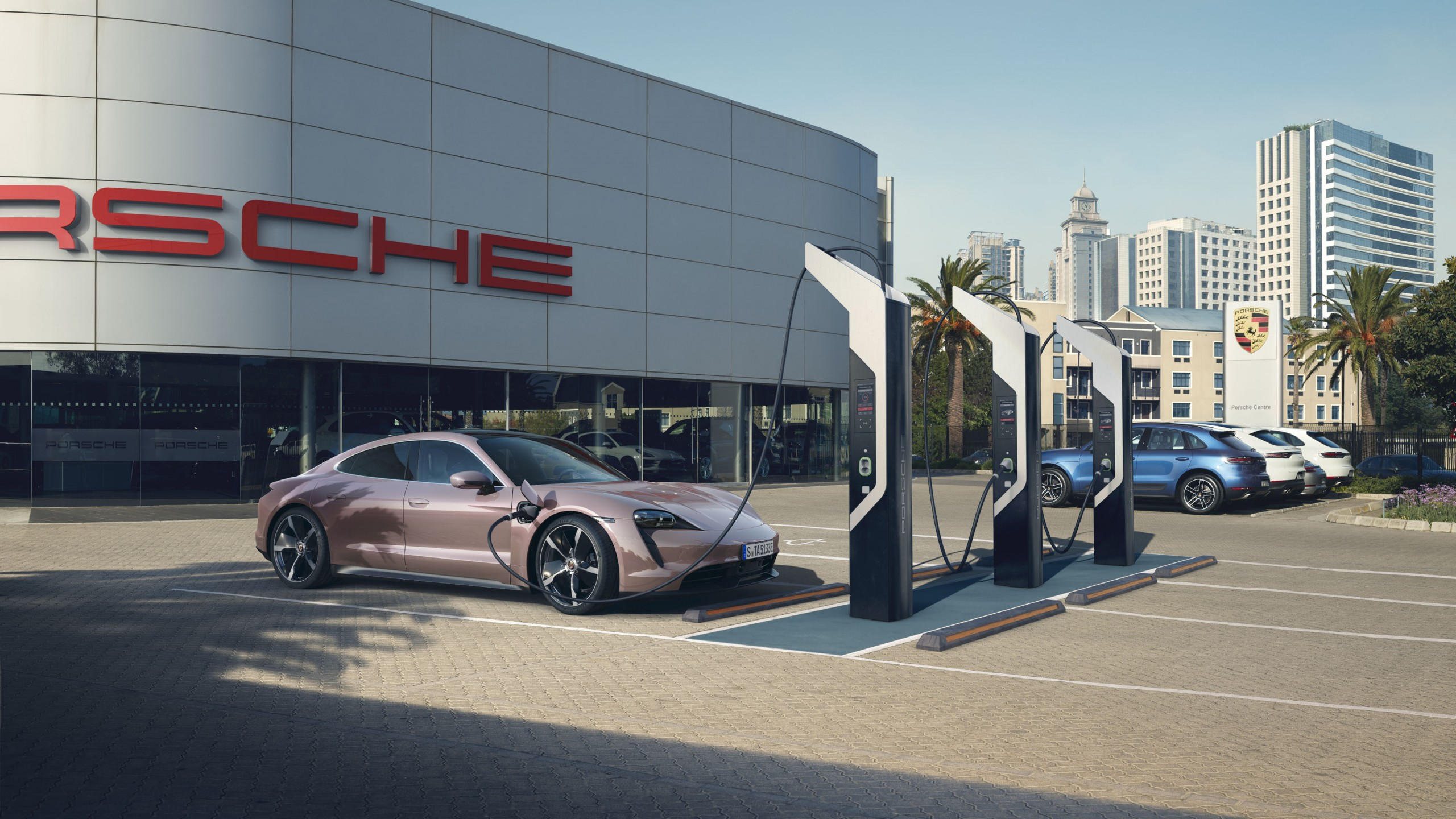 Porsche taycan 2560x1440 2020 cars electric cars 4k