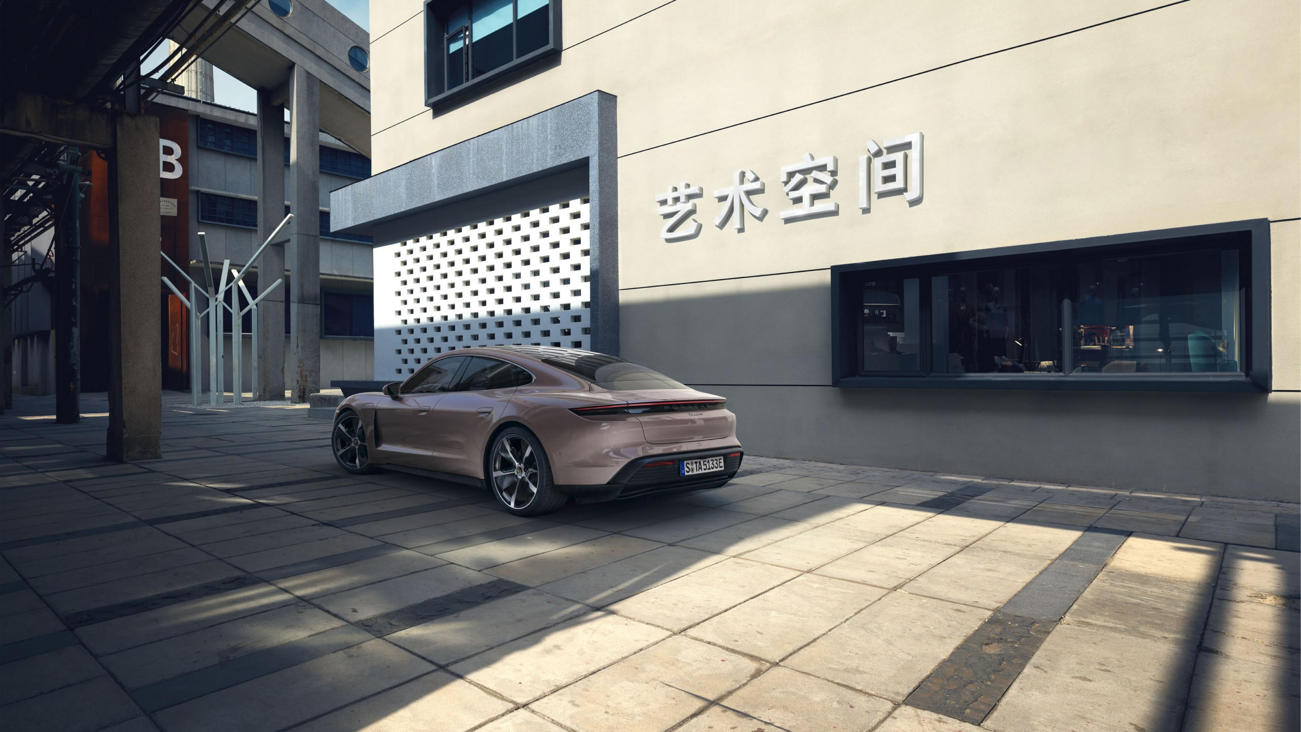 Porsche taycan 2560x1440 2020 cars electric cars 4k