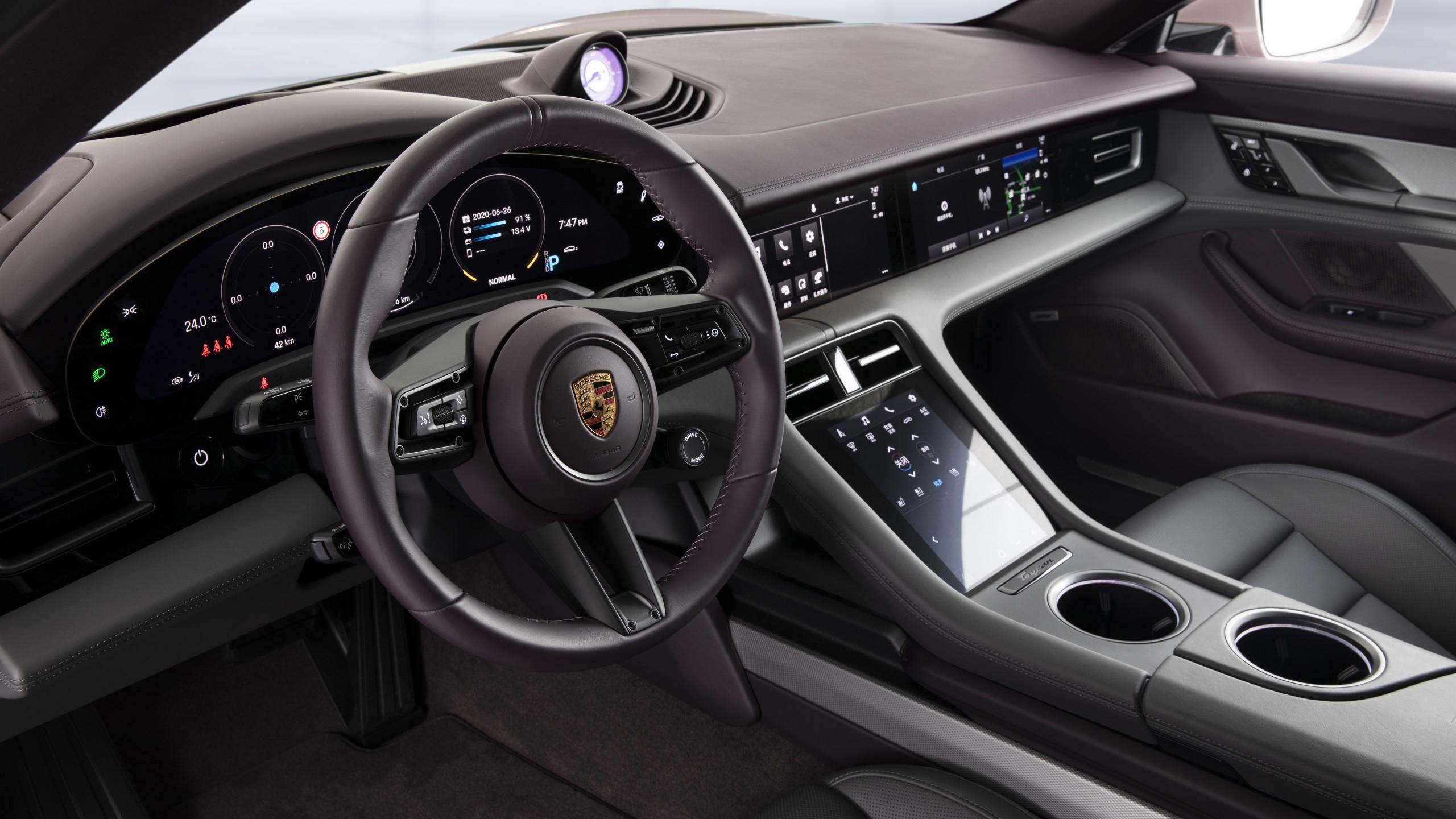 Porsche taycan 2560x1440 2020 cars electric cars 4k