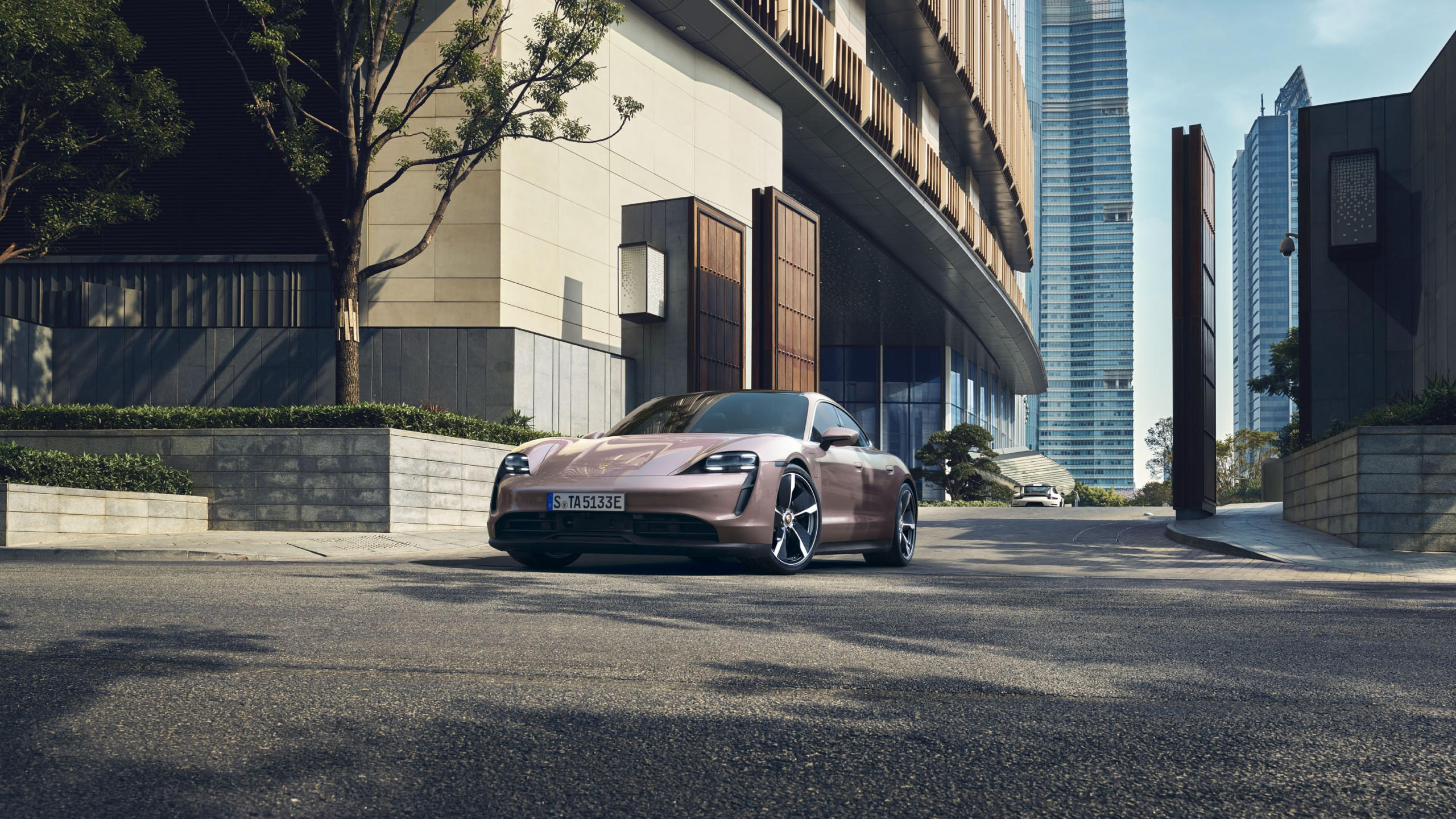 Porsche taycan 2560x1440 2020 cars electric cars 4k