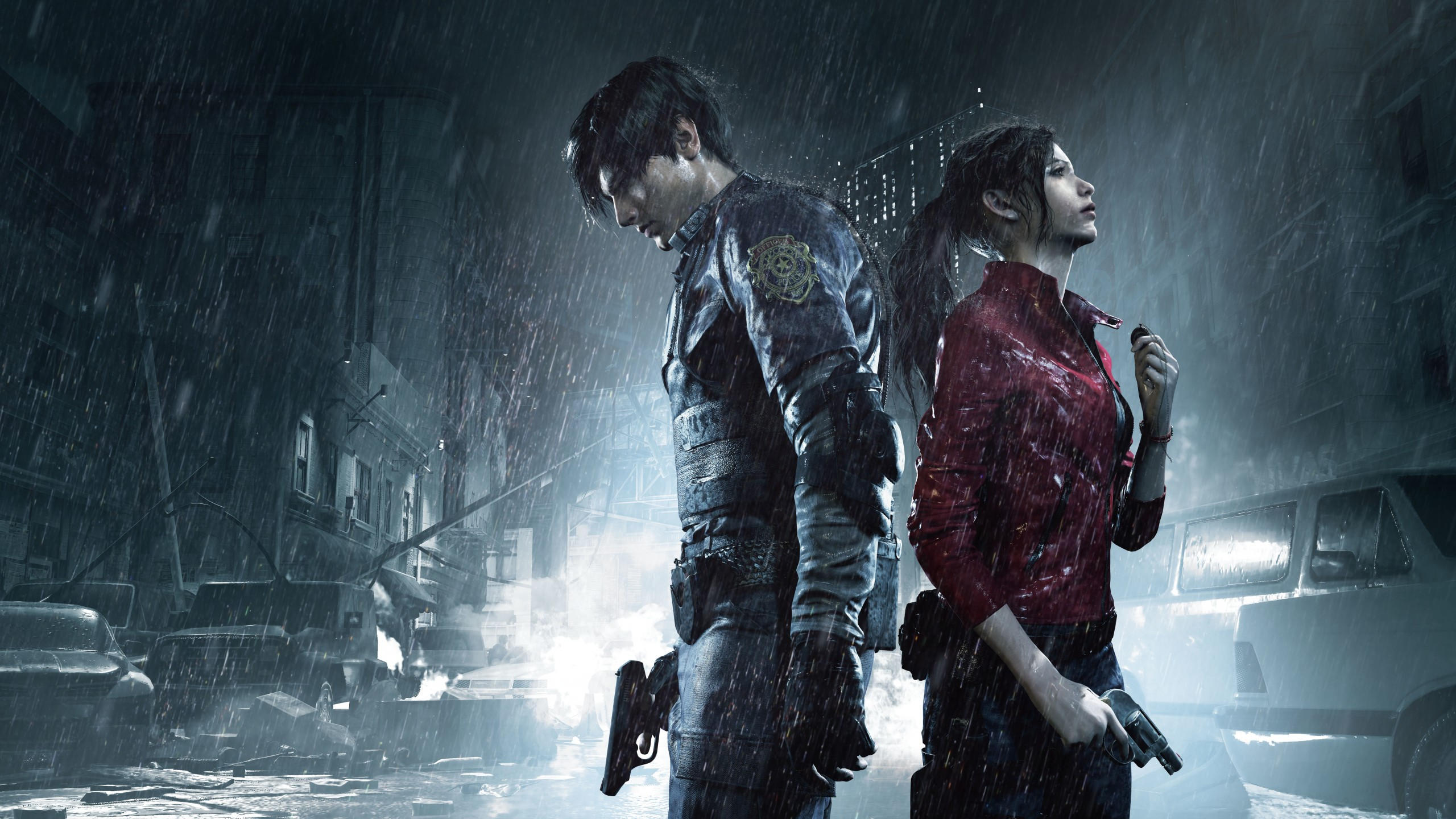 Resident evil 2 2560x1440 gamescom 2018 poster artwork 10k
