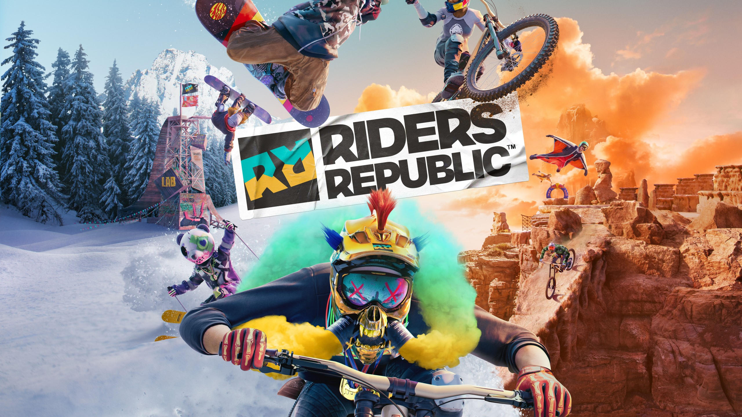 Riders republic 2560x1440 artwork 8k