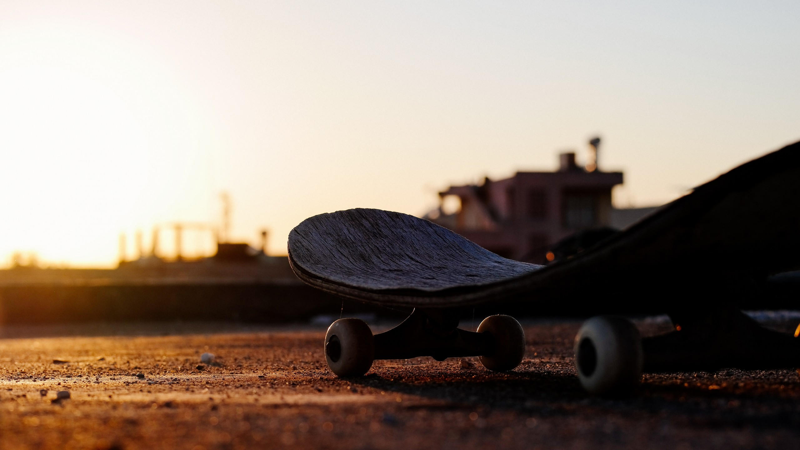 Skateboarding 2560x1440 sunset 5k