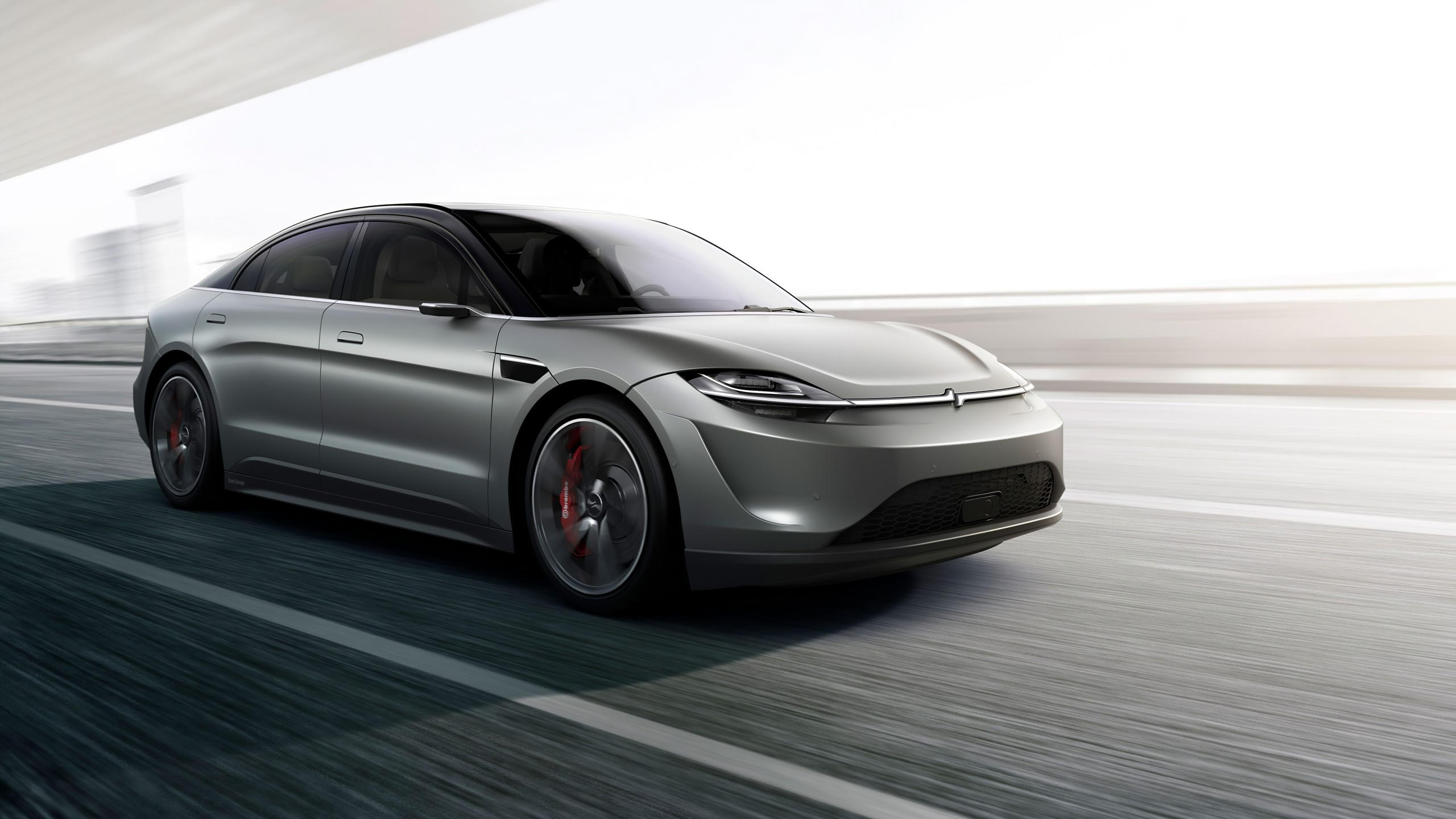 Sony vision s 2560x1440 ces 2020 electric cars 5k