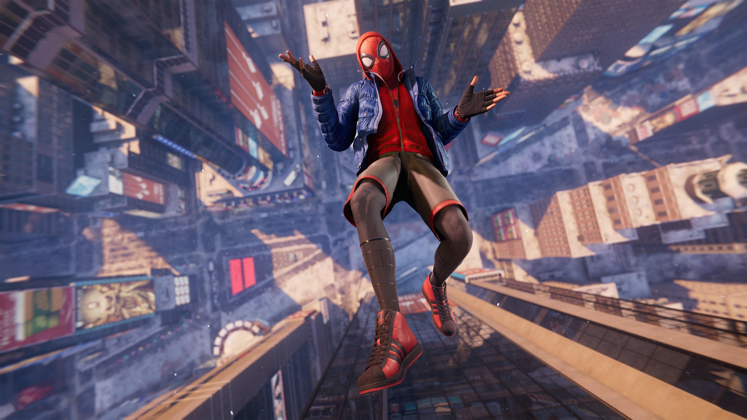 Spider man miles morales 2560x1440 screenshot 4k