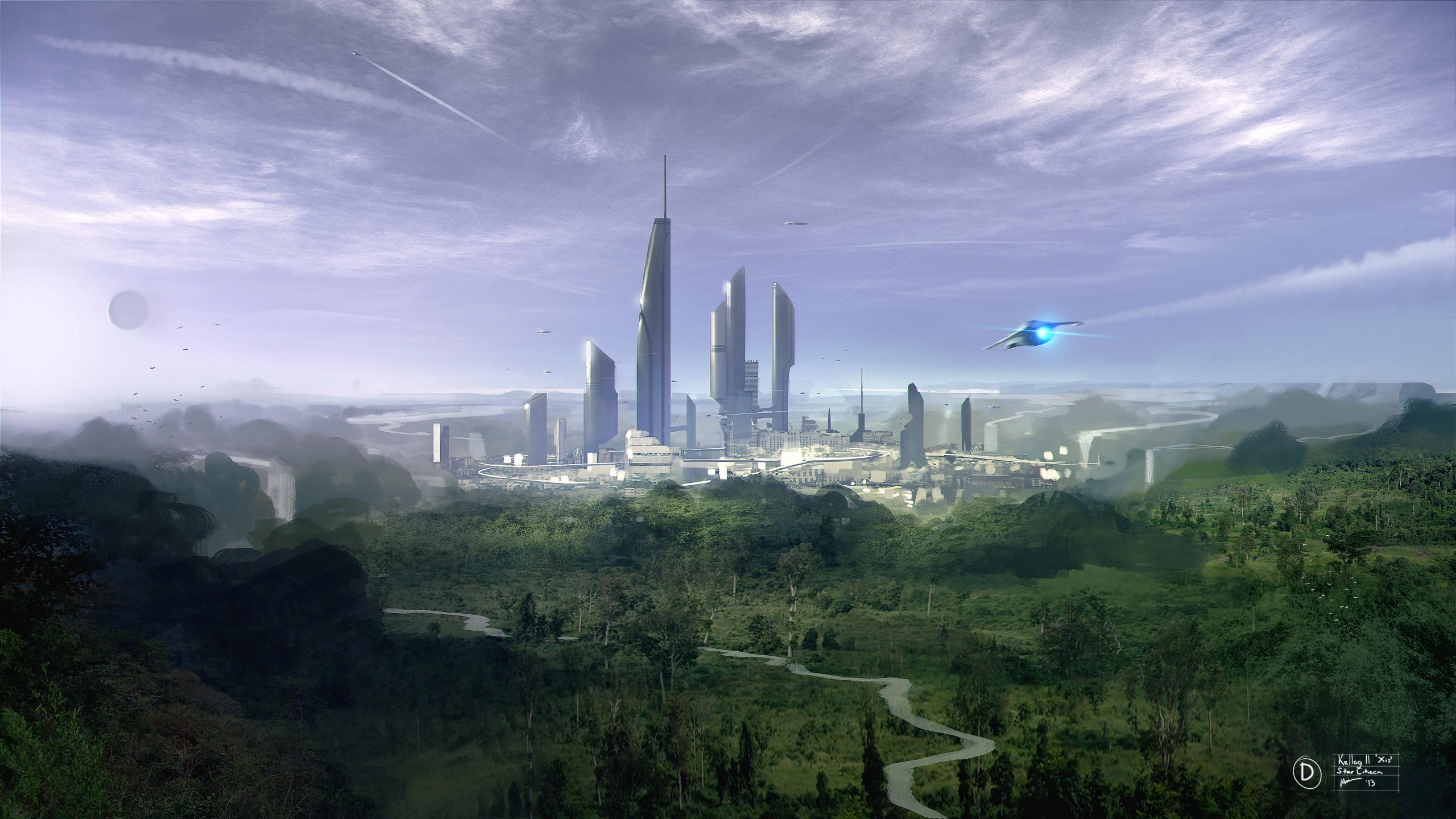 Star citizen 2560x1440 artwork poster 4k