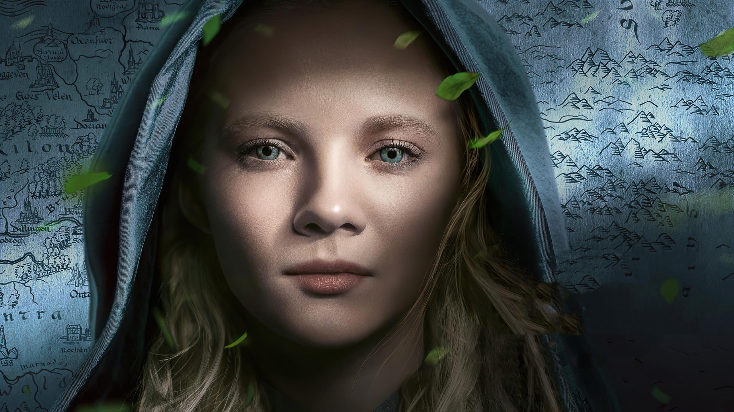 The witcher 2560x1440 poster freya allan 4k