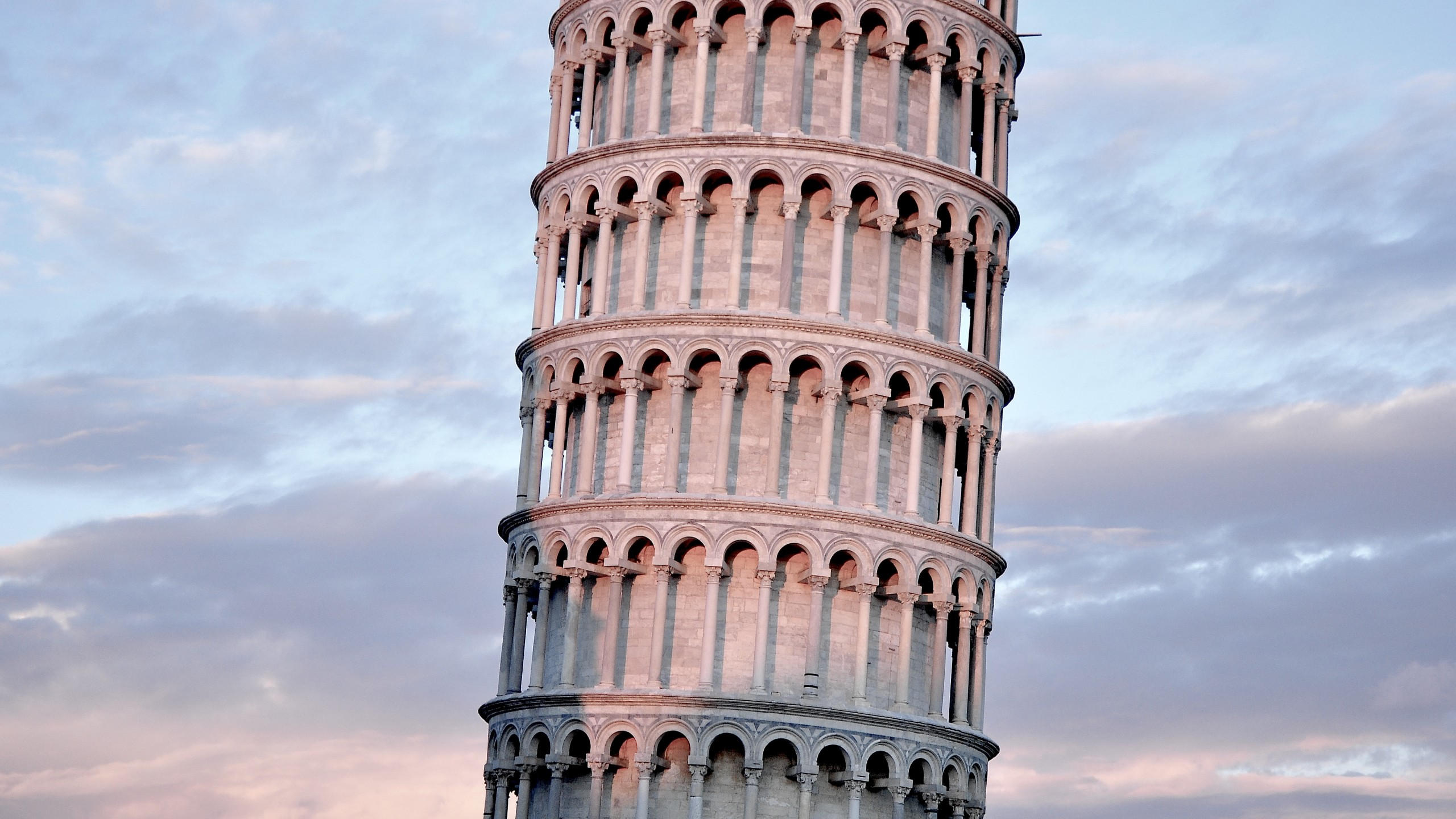 Tower of pisa 2560x1440 pisa italy europe travel tourism leaning