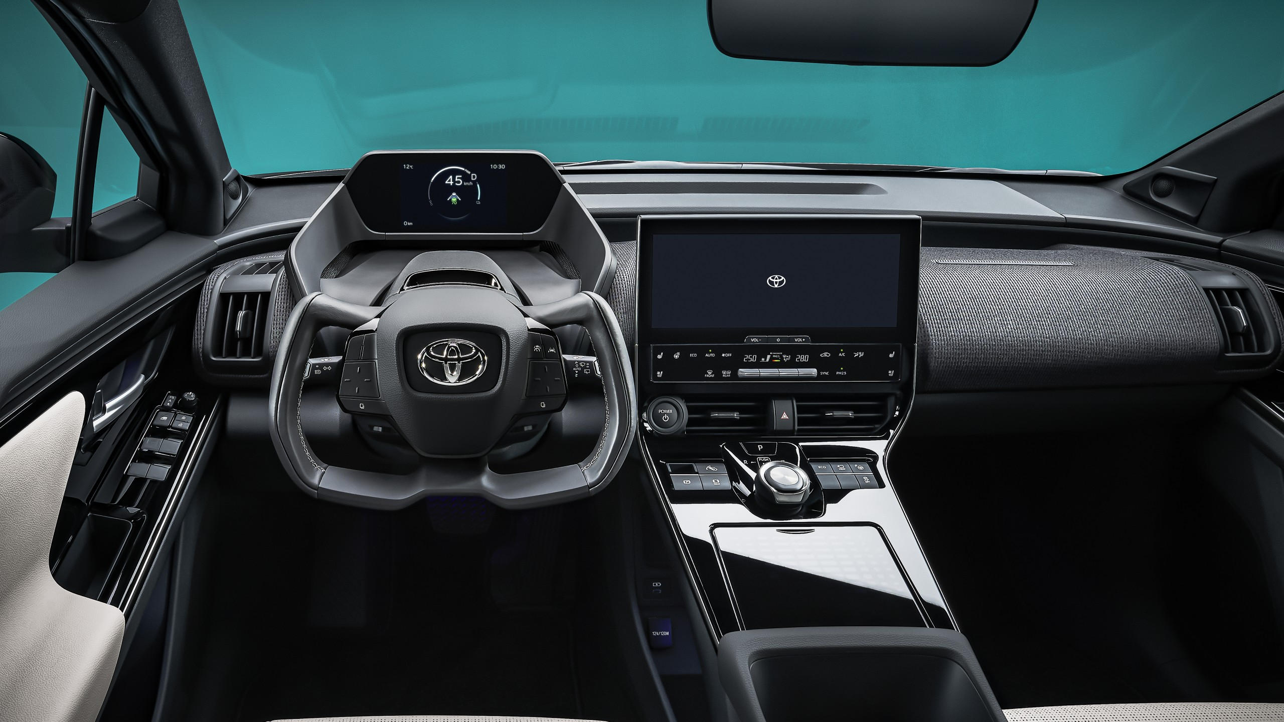 Toyota bz4x 2560x1440 electric cars auto shanghai 2021 5k