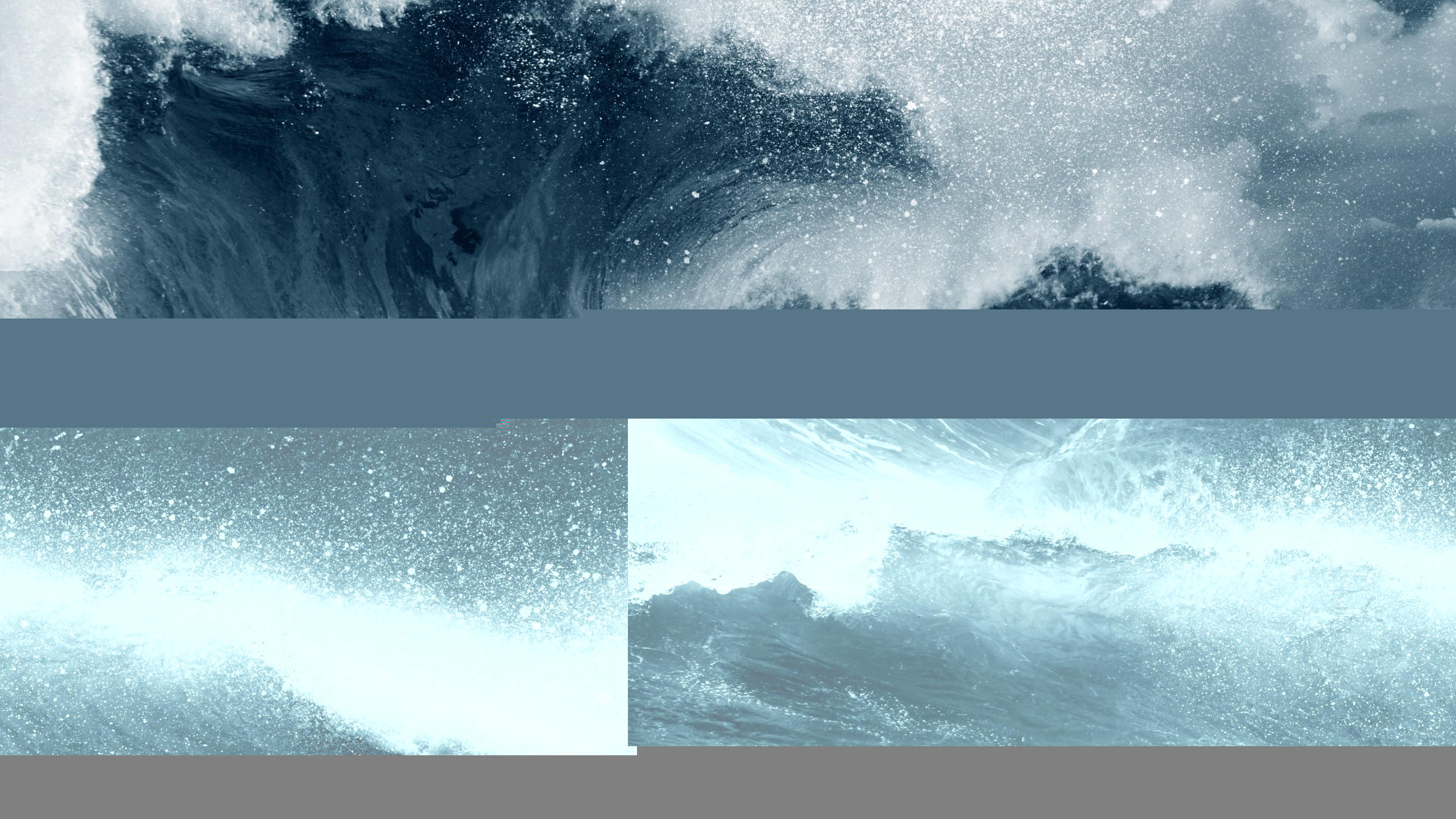Waves 2560x1440 water ocean blue 5k