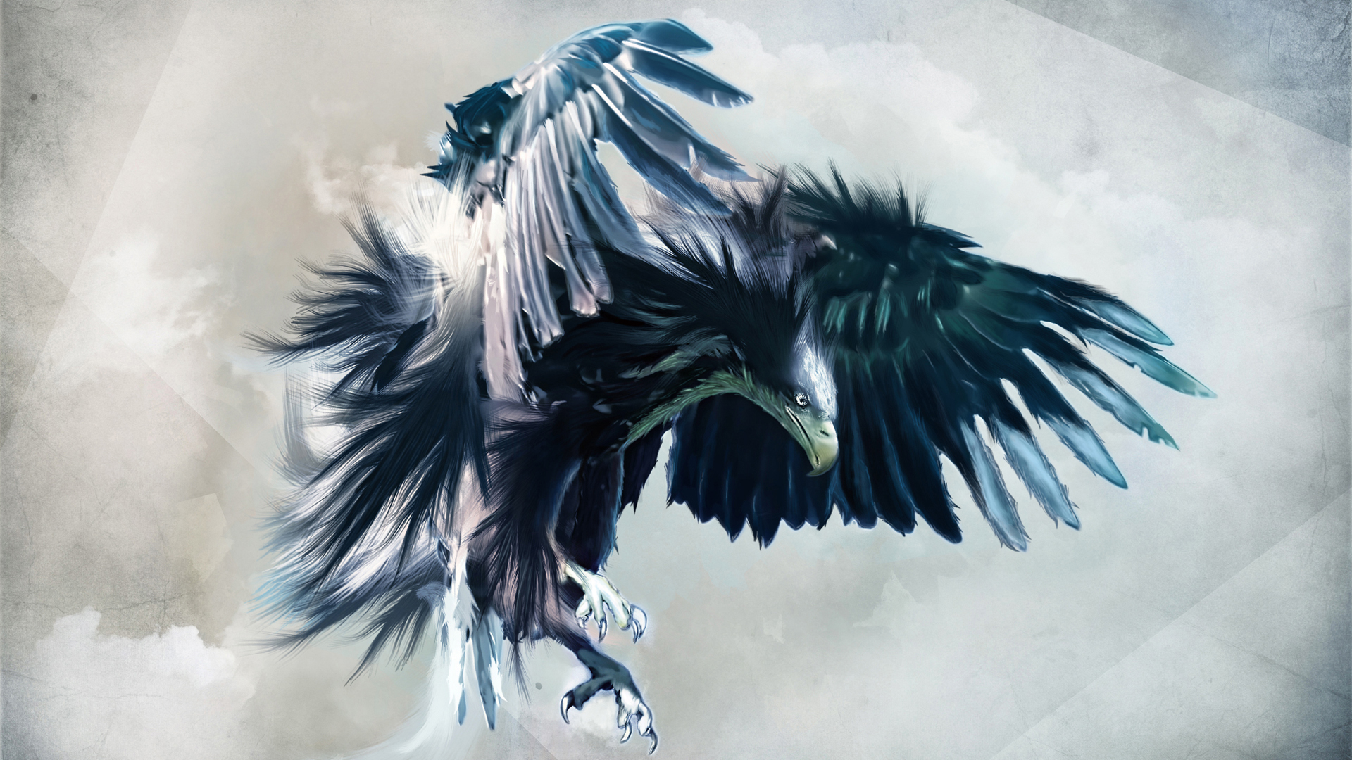 Aguila en vuelo