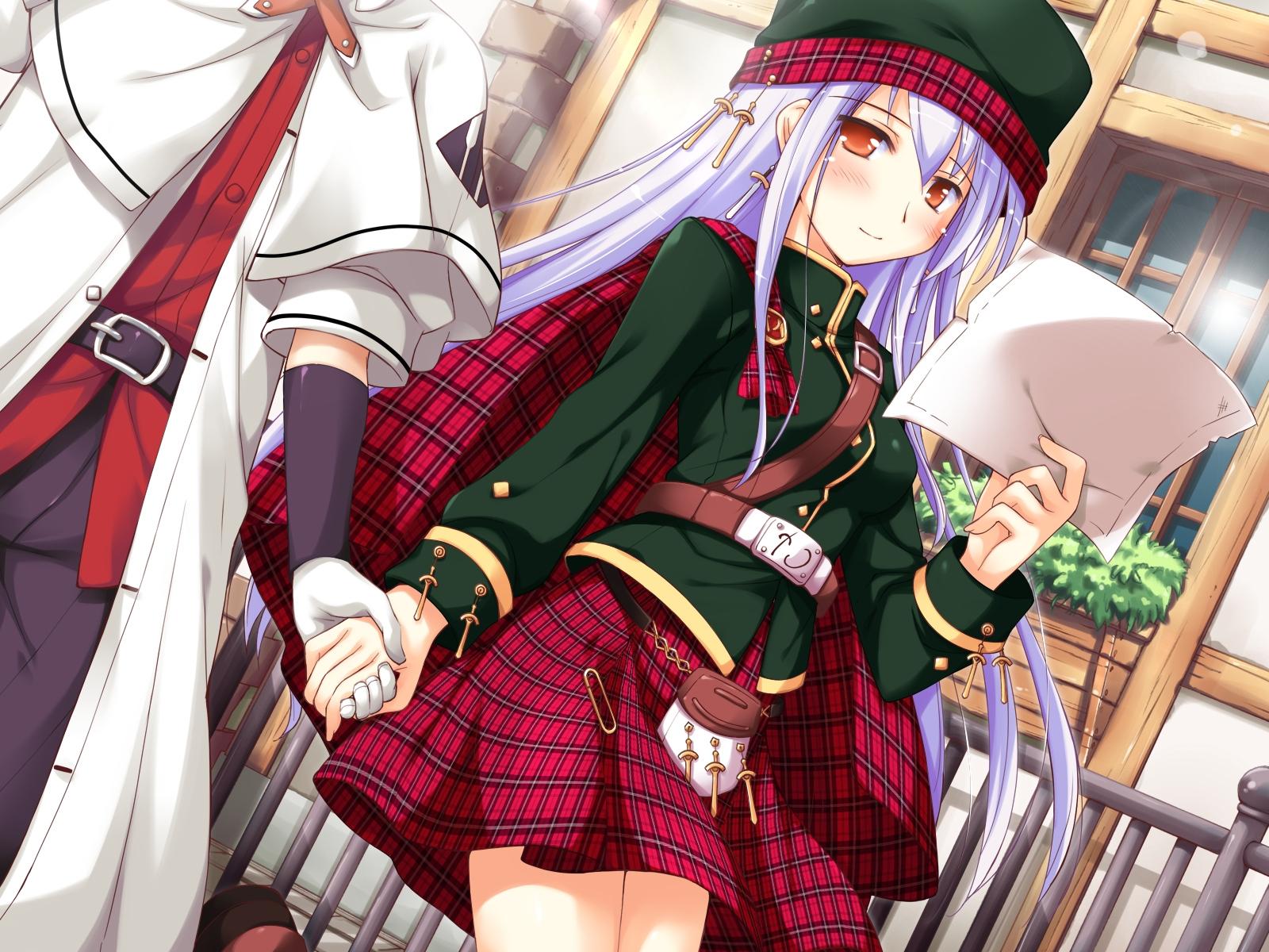 Anime Girl in Uniform