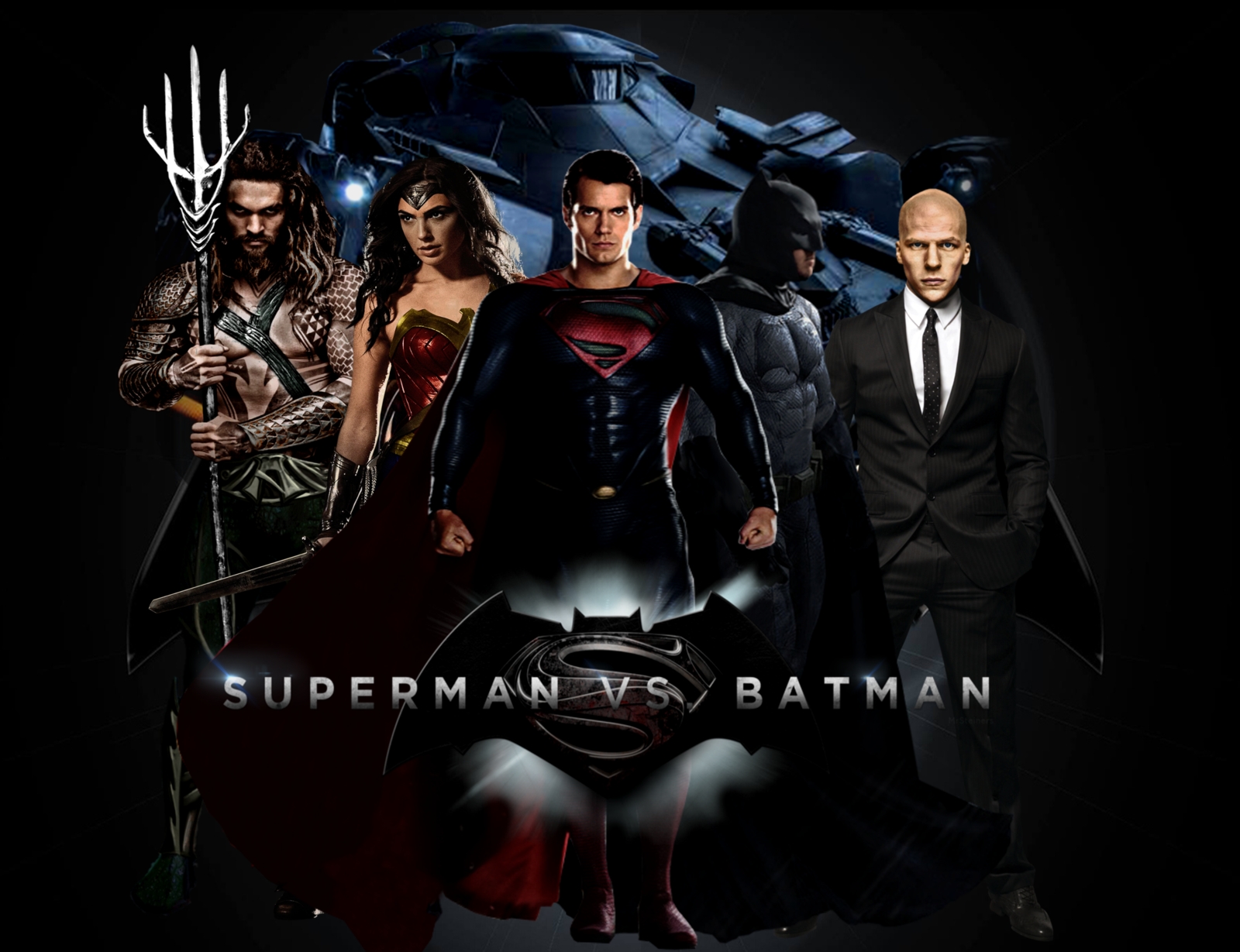 Batman vs Super Man Dawn of Justice 2016 Mujer Maravilla