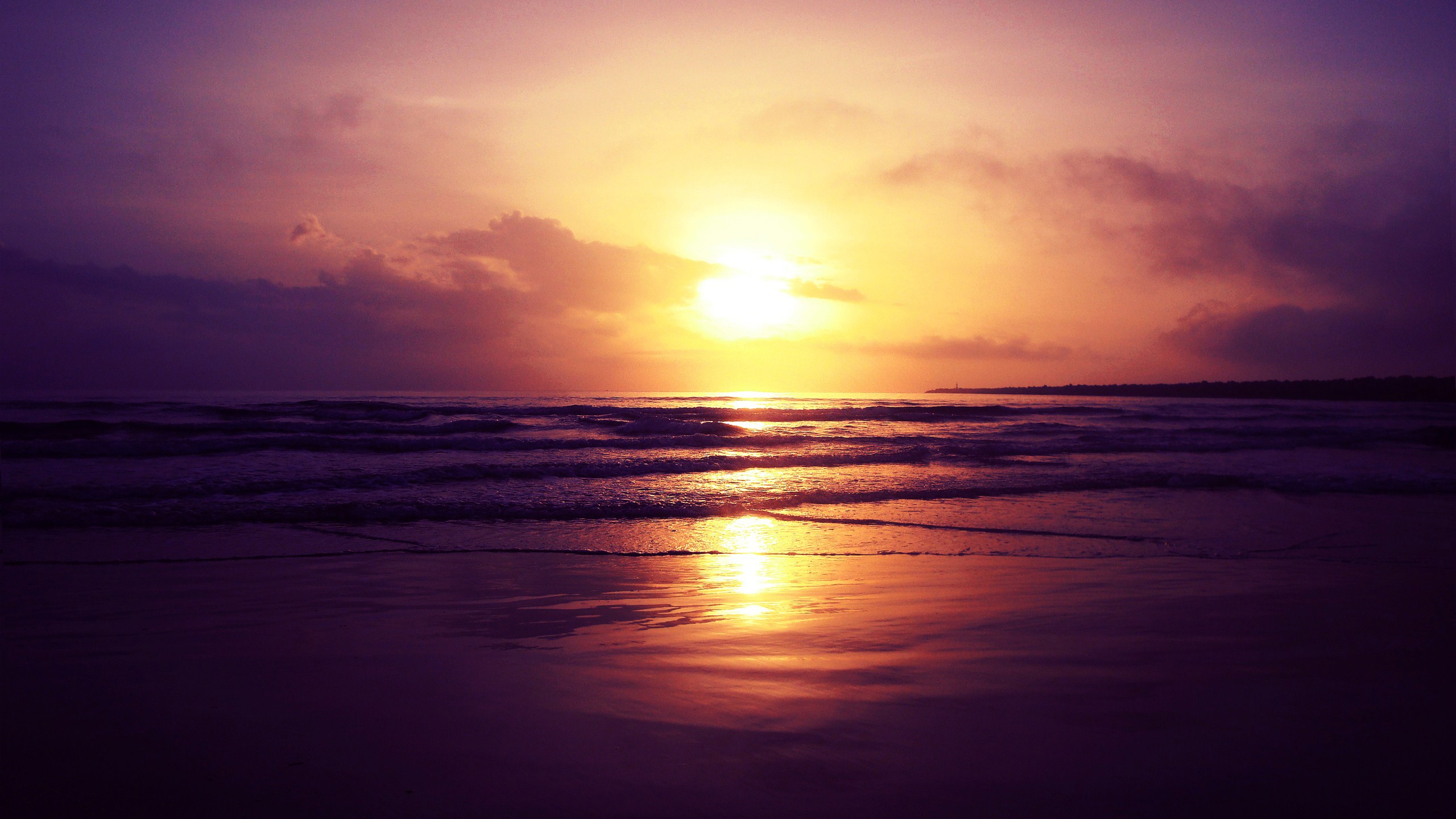 Beach sunset