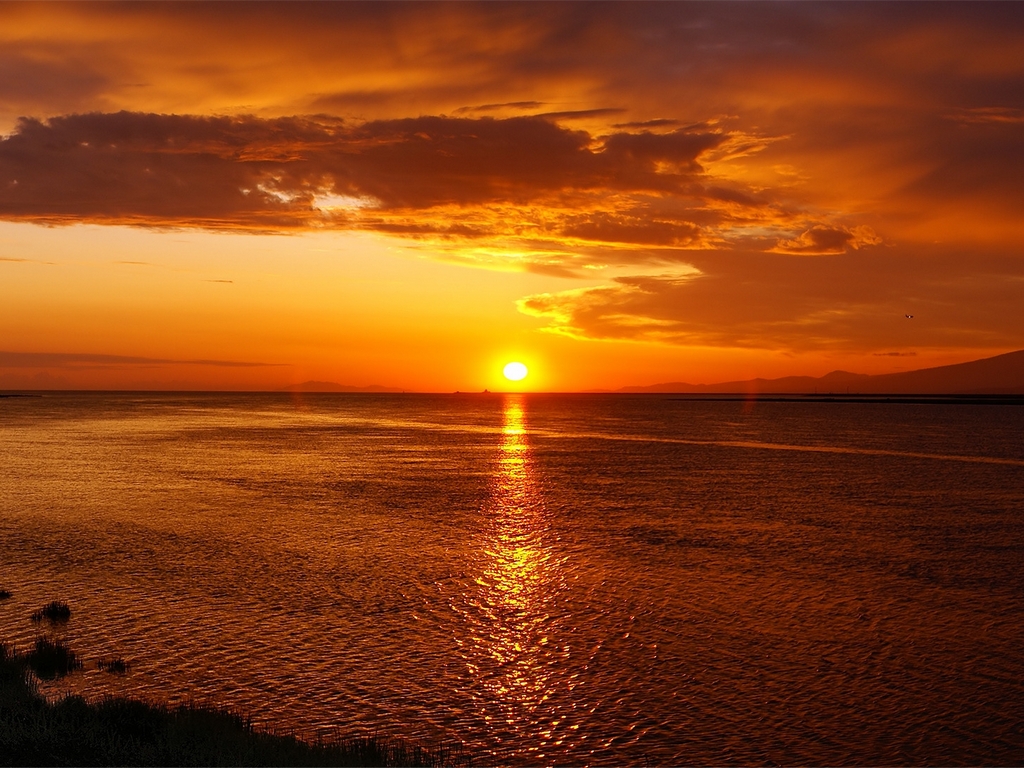 Caida del sol
