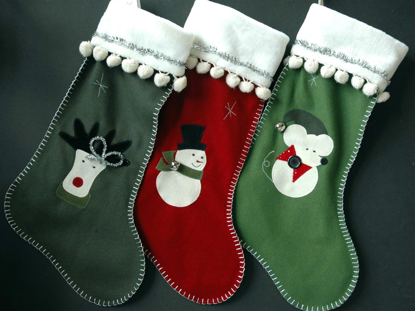 Calcetines en navidad