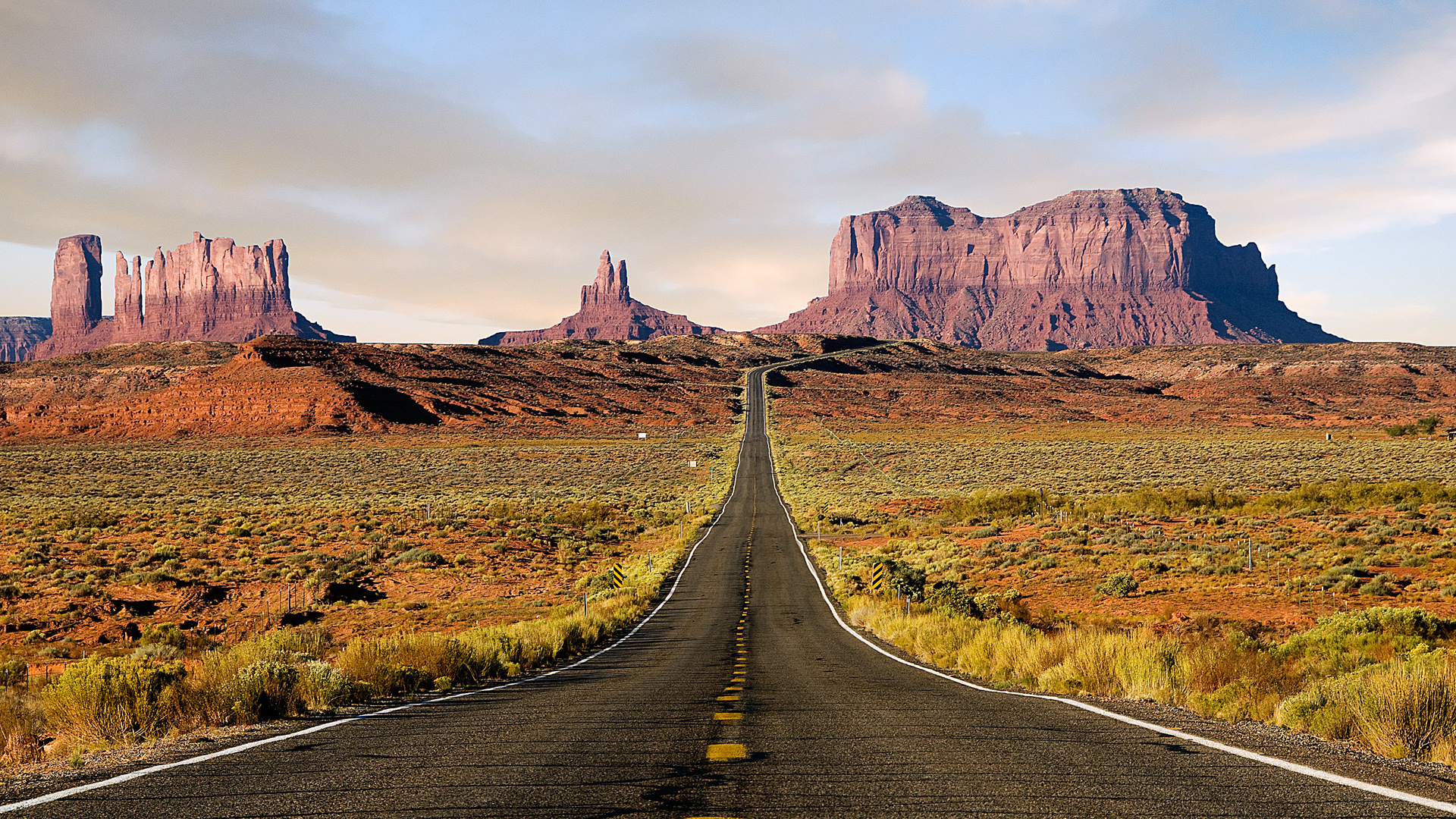 Carretera en desierto
