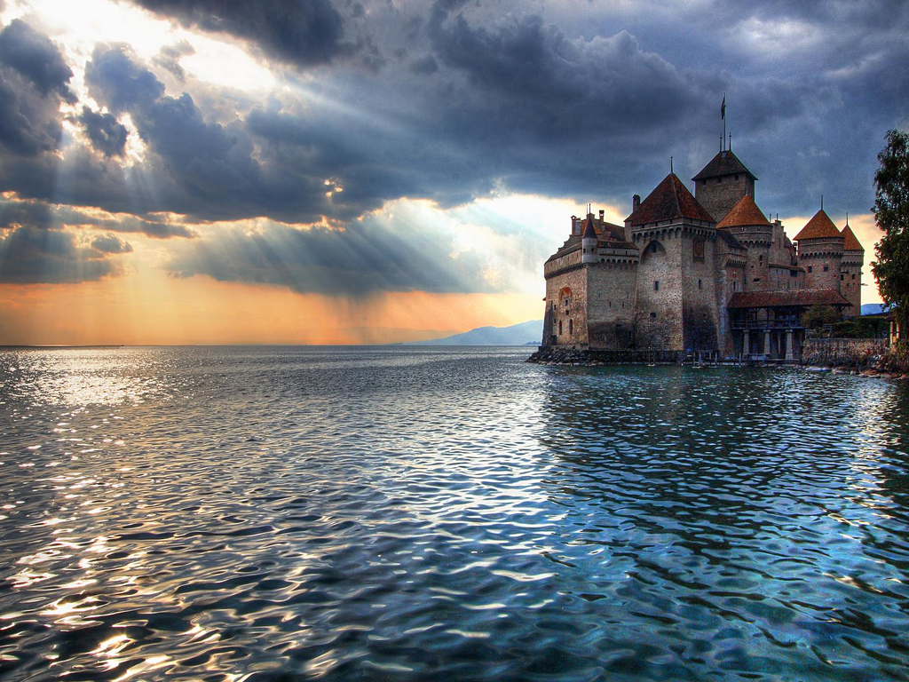 Castillo sobre el mar