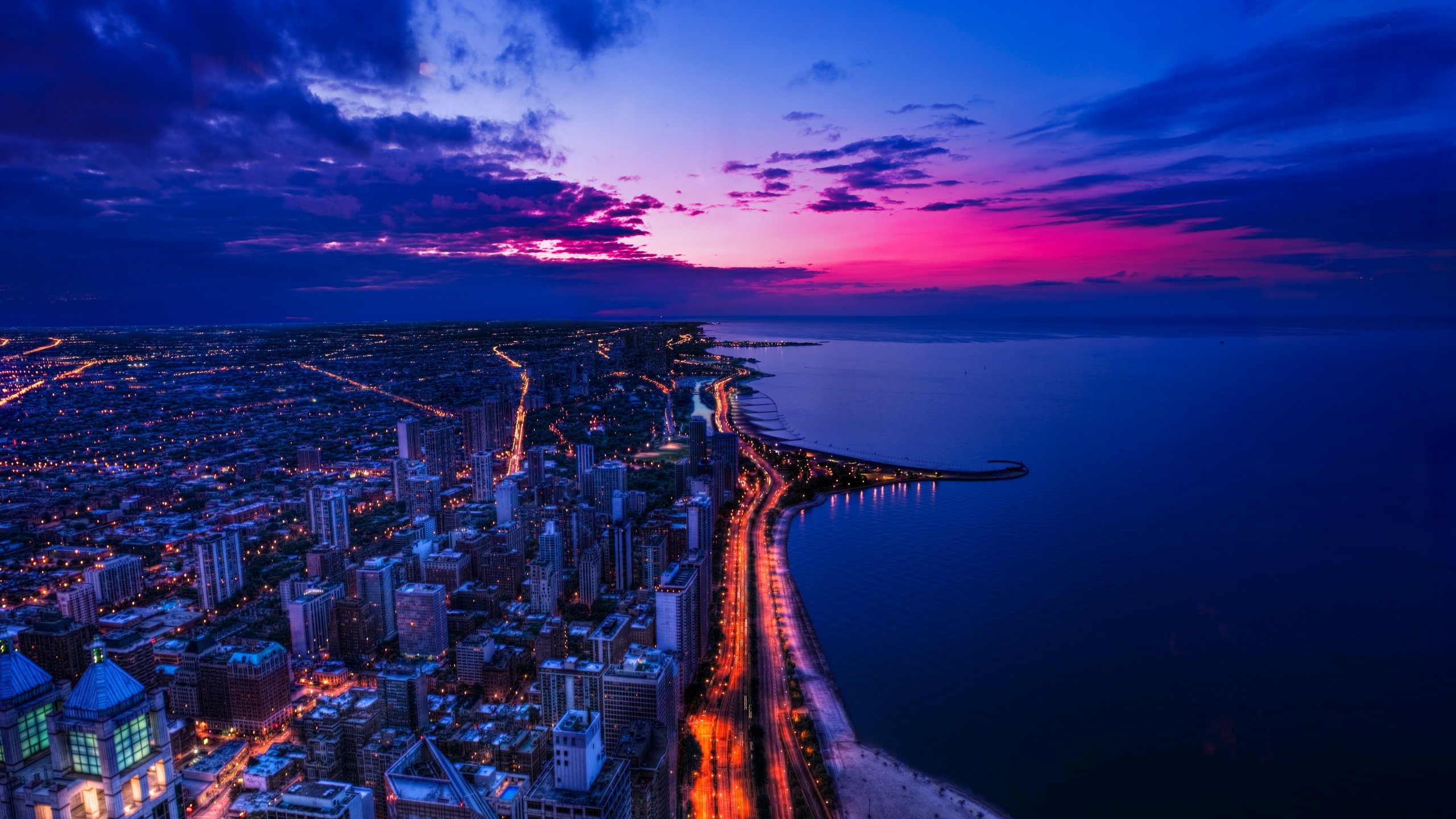 Chicago sunset