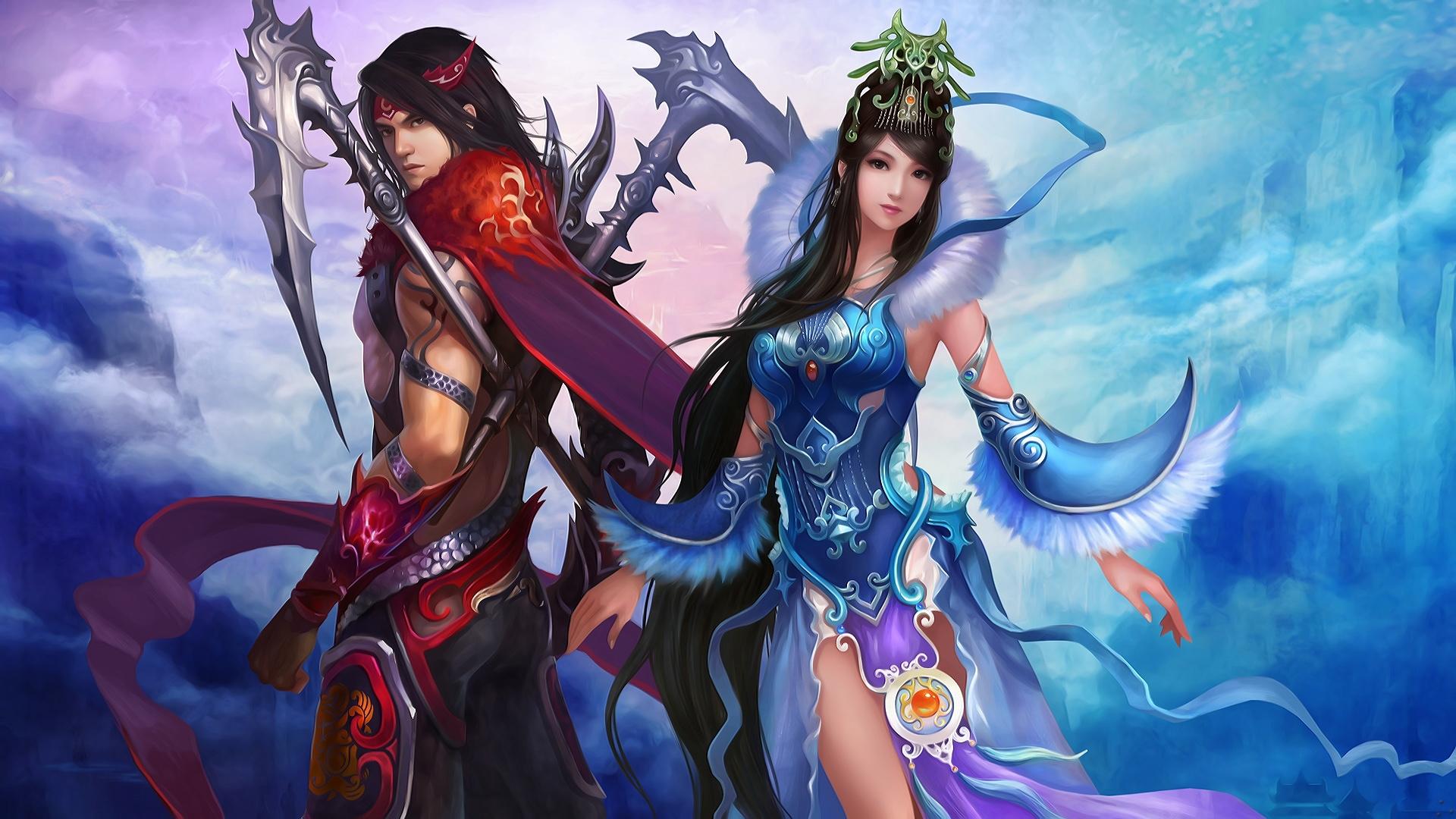 Chinese Game Couple