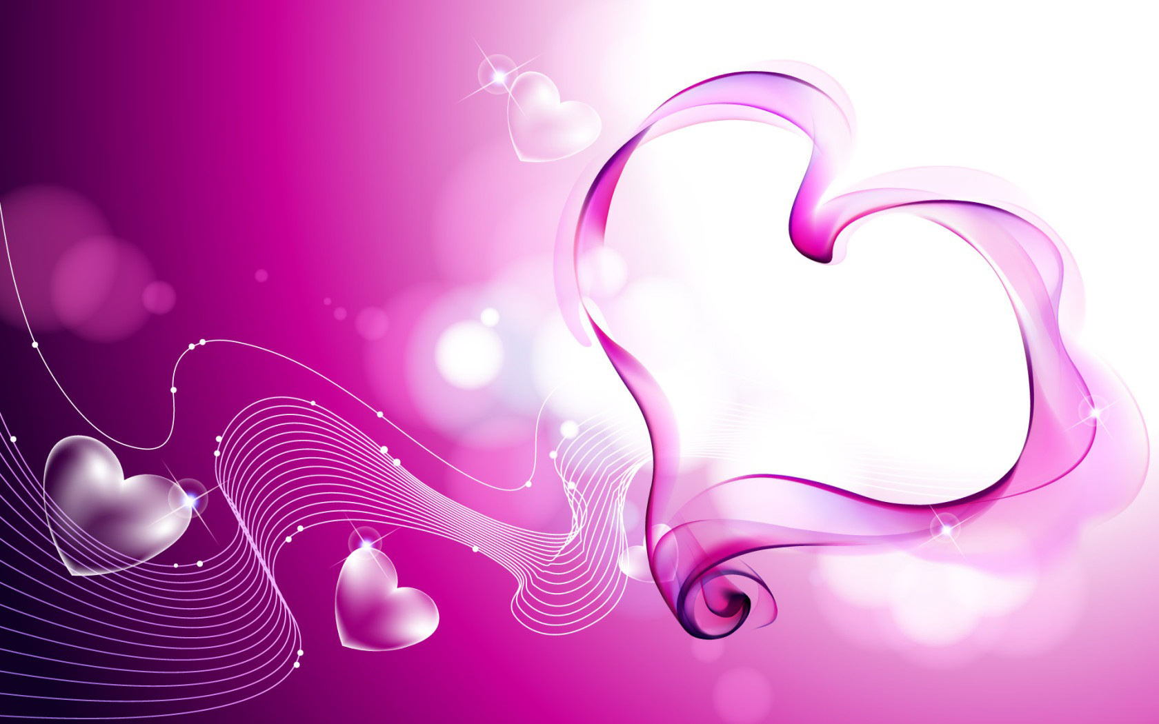 Corazón rosado