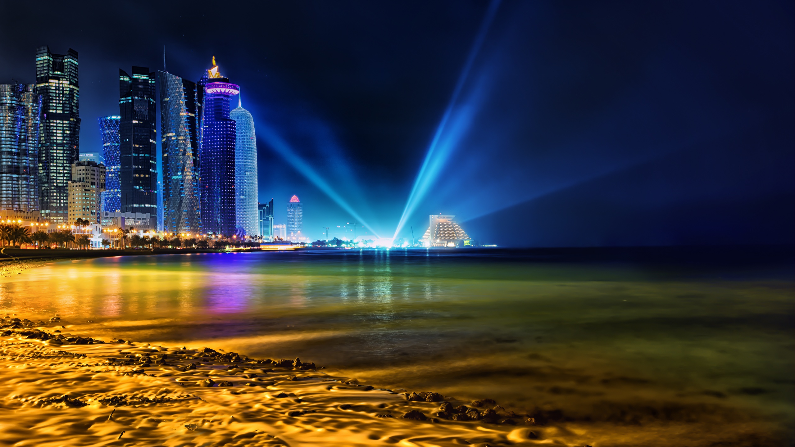 Doha qatar skyline