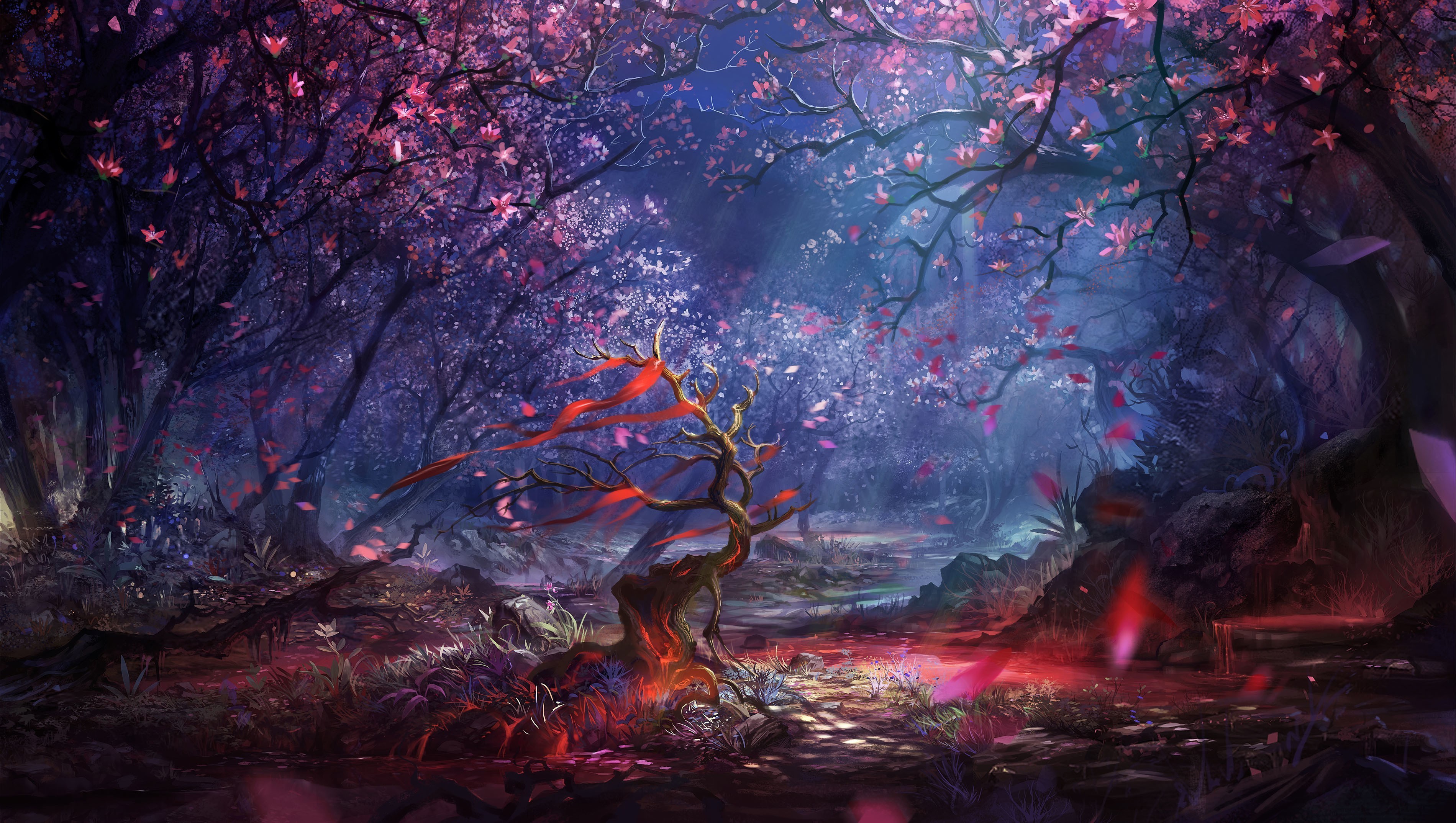 Fondo de pantalla Bosque Magico