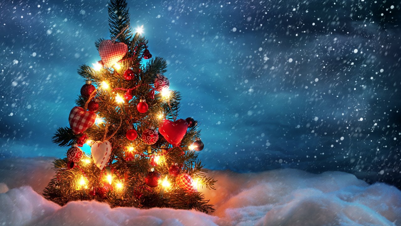Fondos de pantalla arbol lleno de corazones