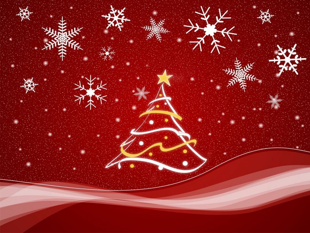 Fondos de Pantalla Dibujo de Arbol de Navidad