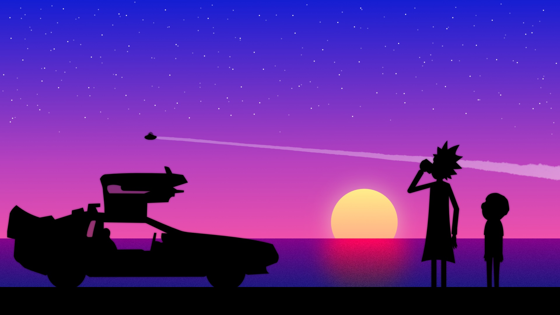 Fondos de pantalla rick and morty hd