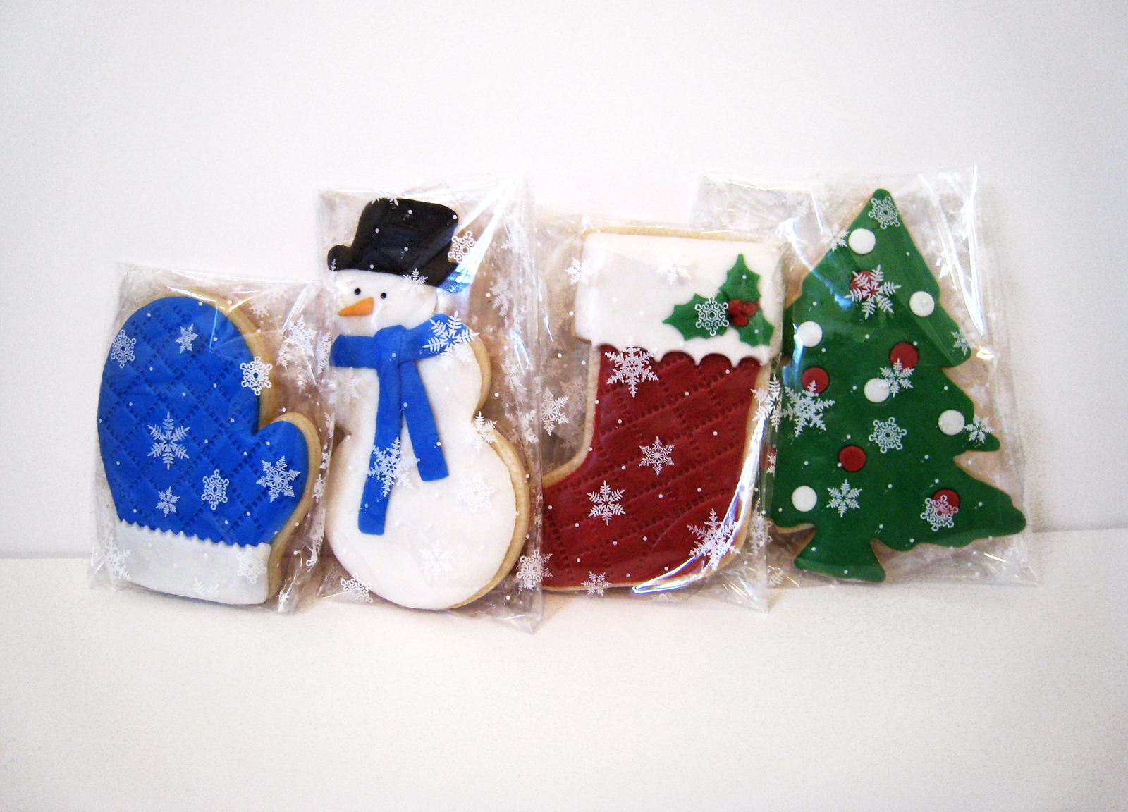 Fondos hd galletas de muñeco de nieve
