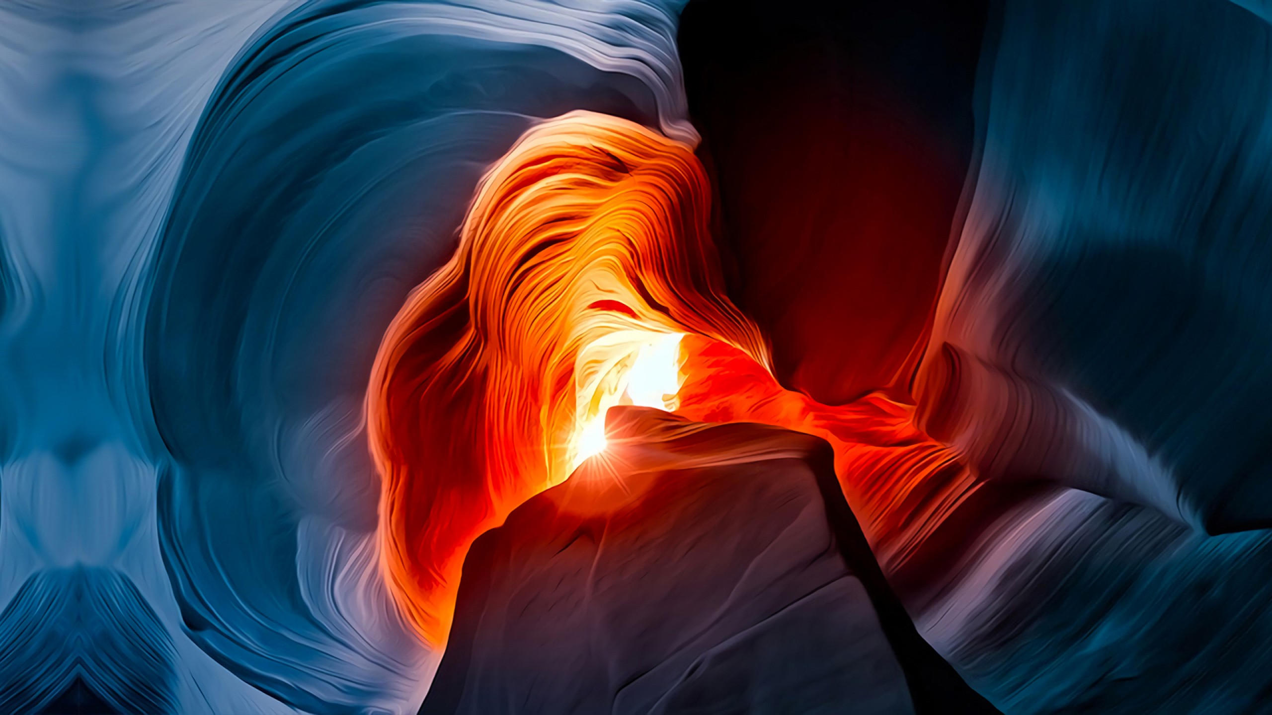 Xiaomi mi mix 3 2560x1440 abstract colorful dark