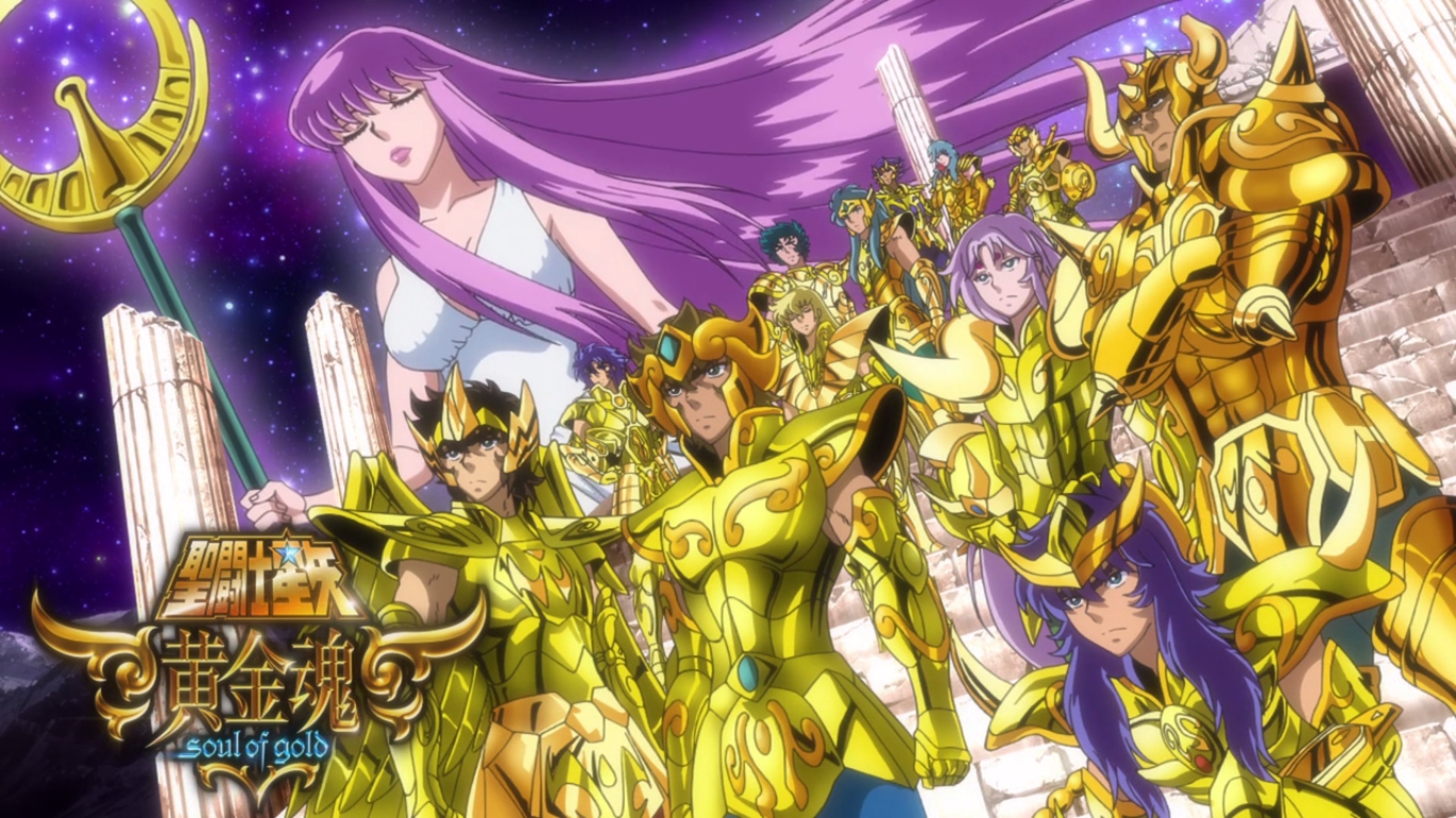 Los Caballeros del Zodiaco Alma de Oro