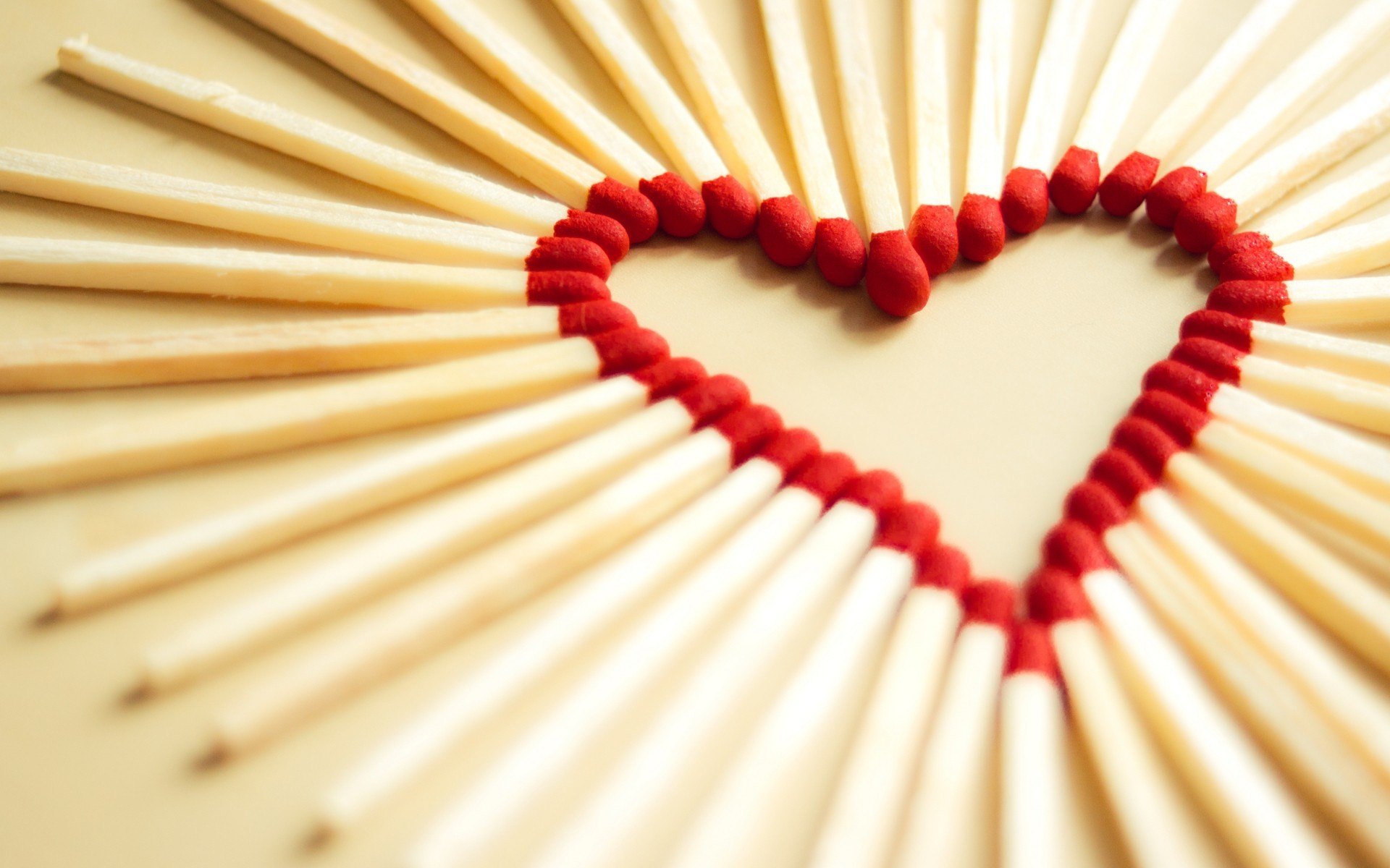 Love matchsticks wide