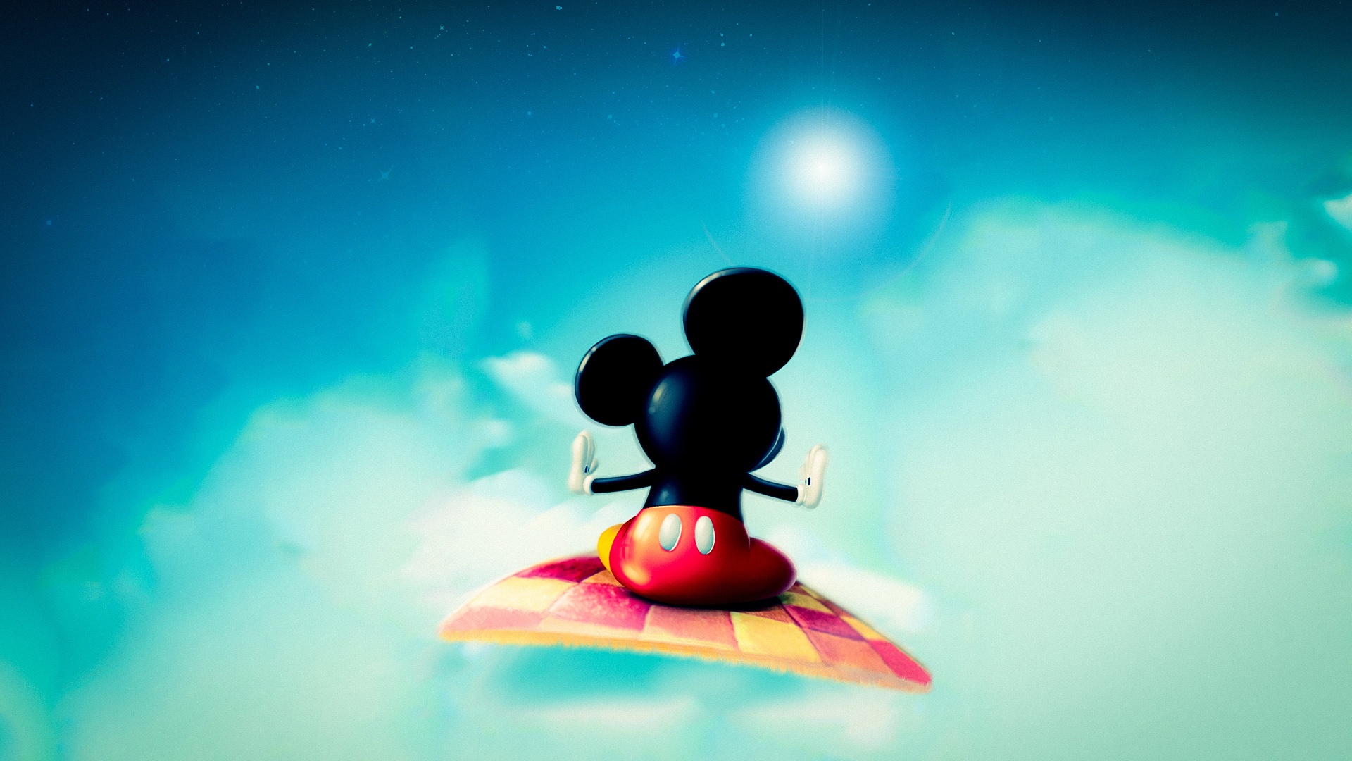 Mickey mouse carpet