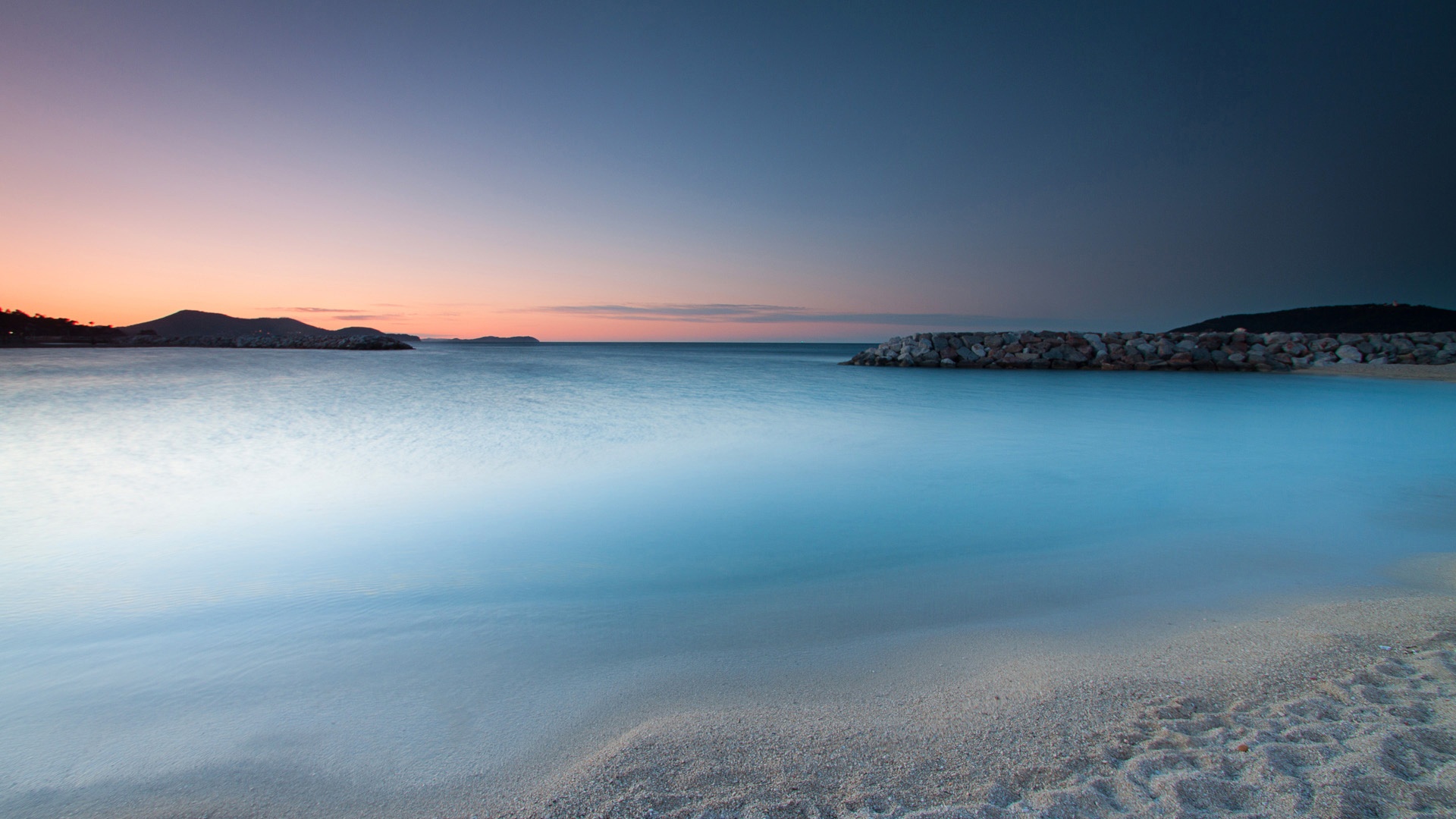 Morning beach