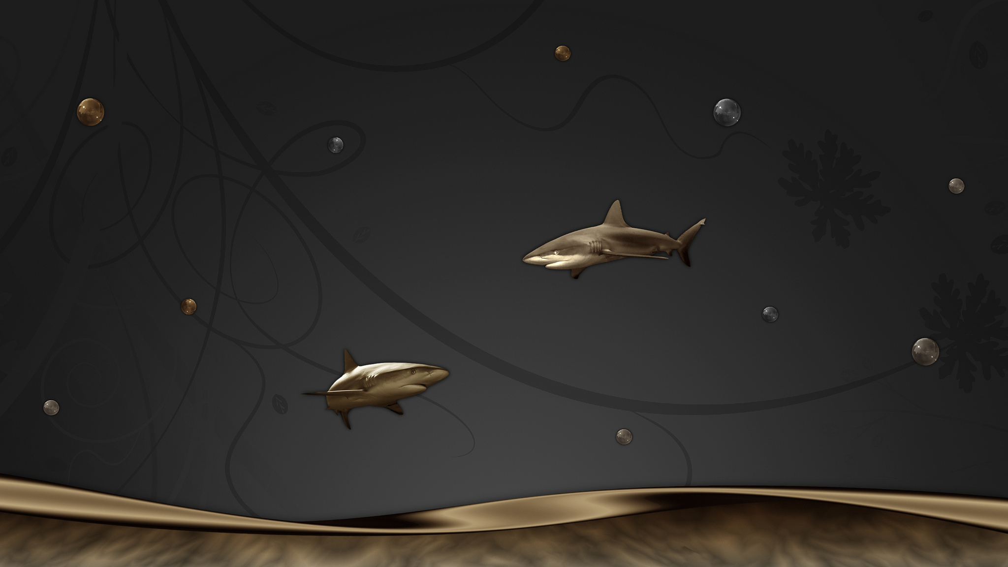 pintura de peces