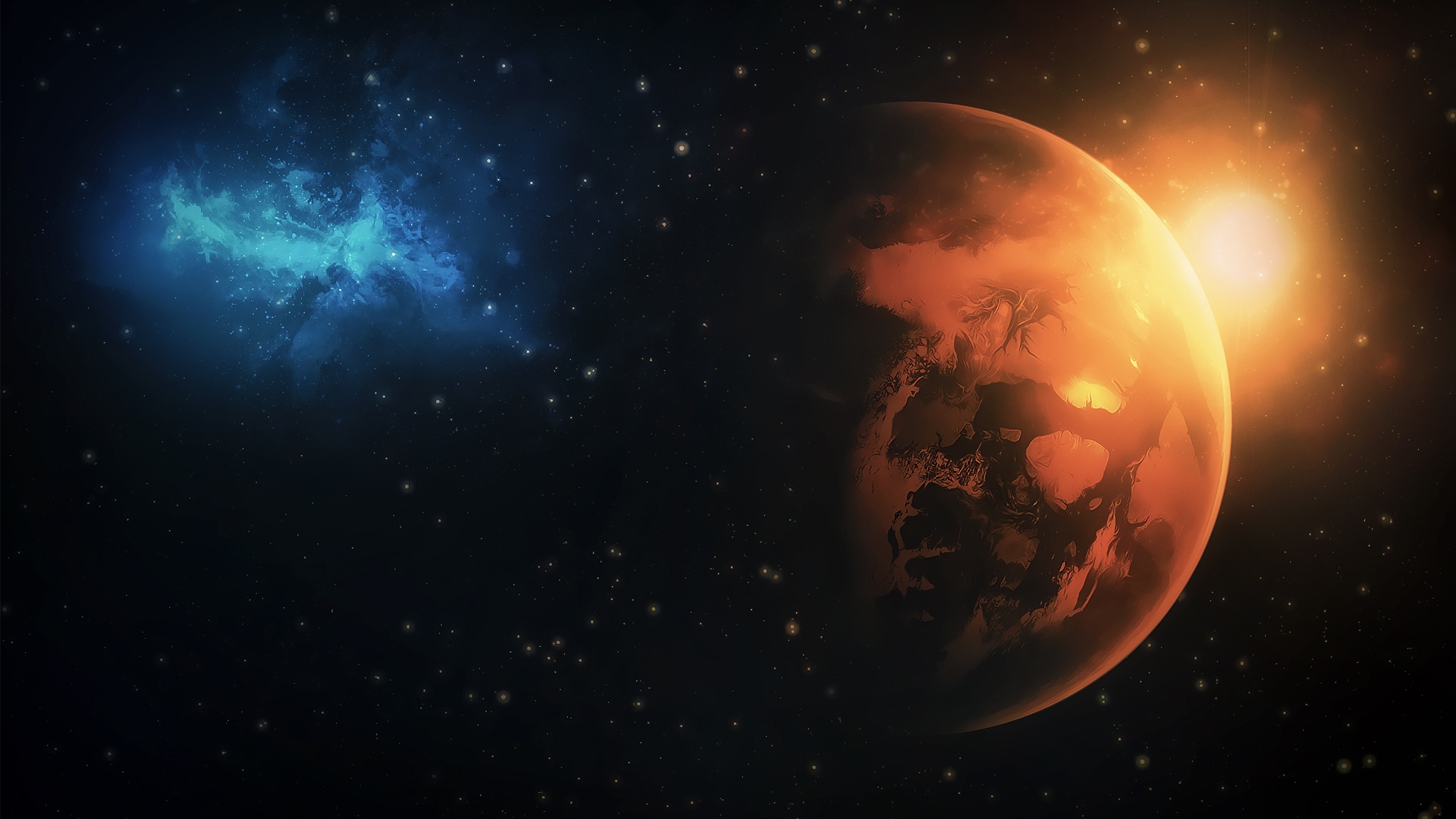 Planet galaxy