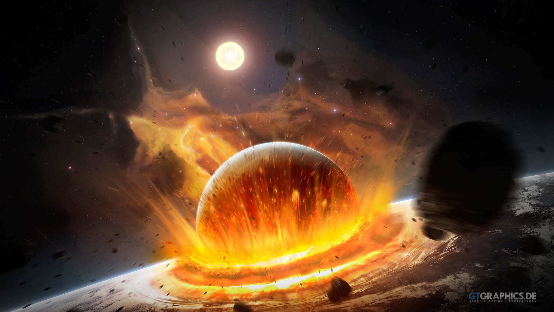 Planet impact