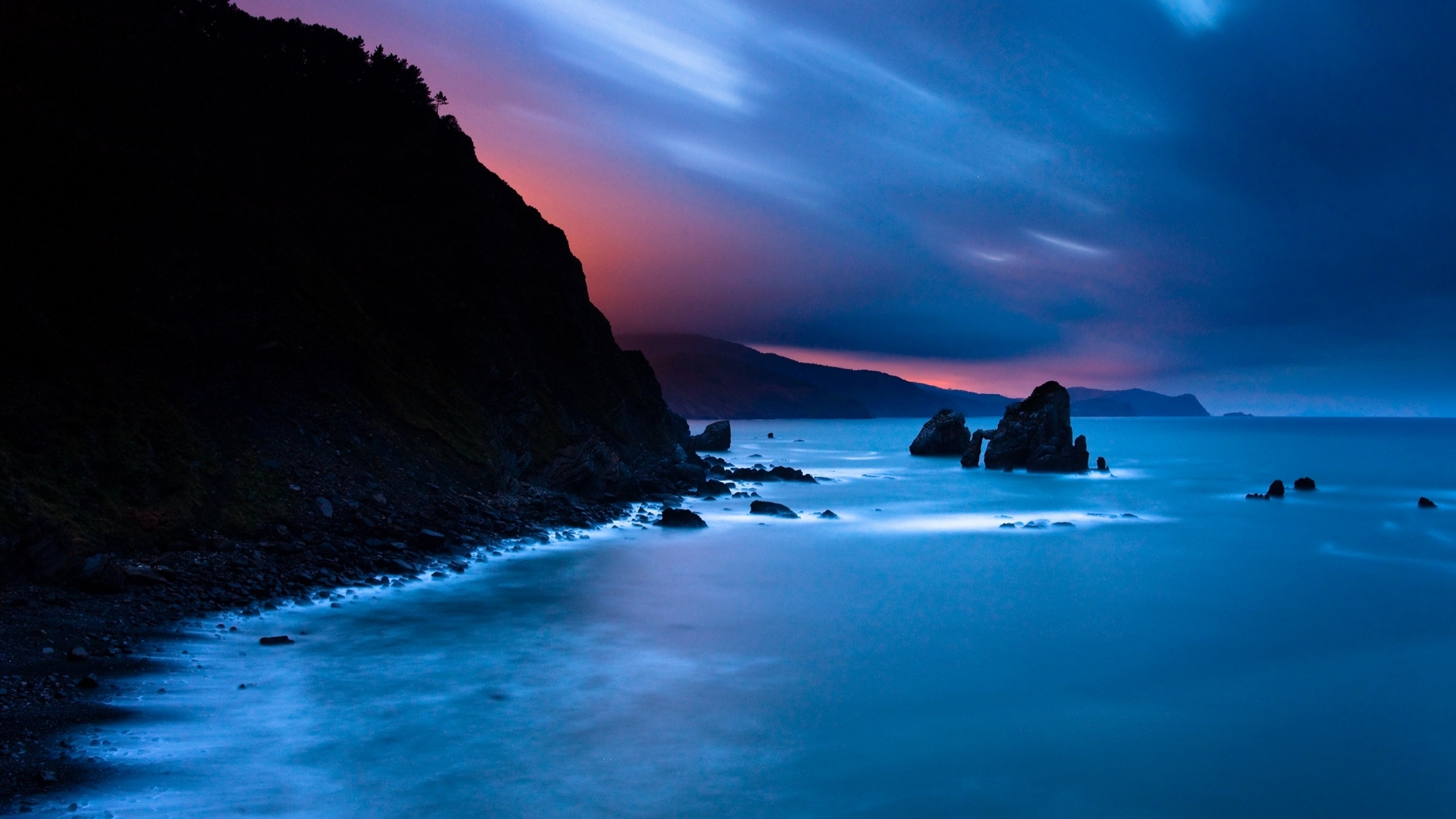Rocky shore